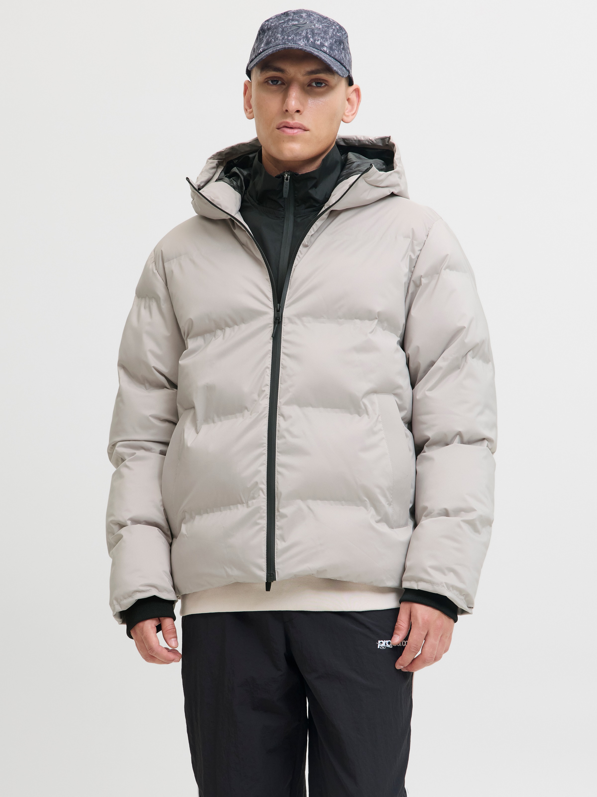 Jack & Jones Steppjacke »JJKAITO PUFFER JACKET BF« mit Kapuze