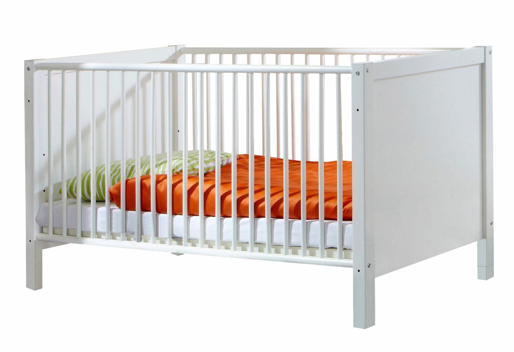 Wimex Babyzimmer-Komplettset »Helsingborg«, (Set, 3 St.), Bett + Wickelkommode + 3 trg. Schrank