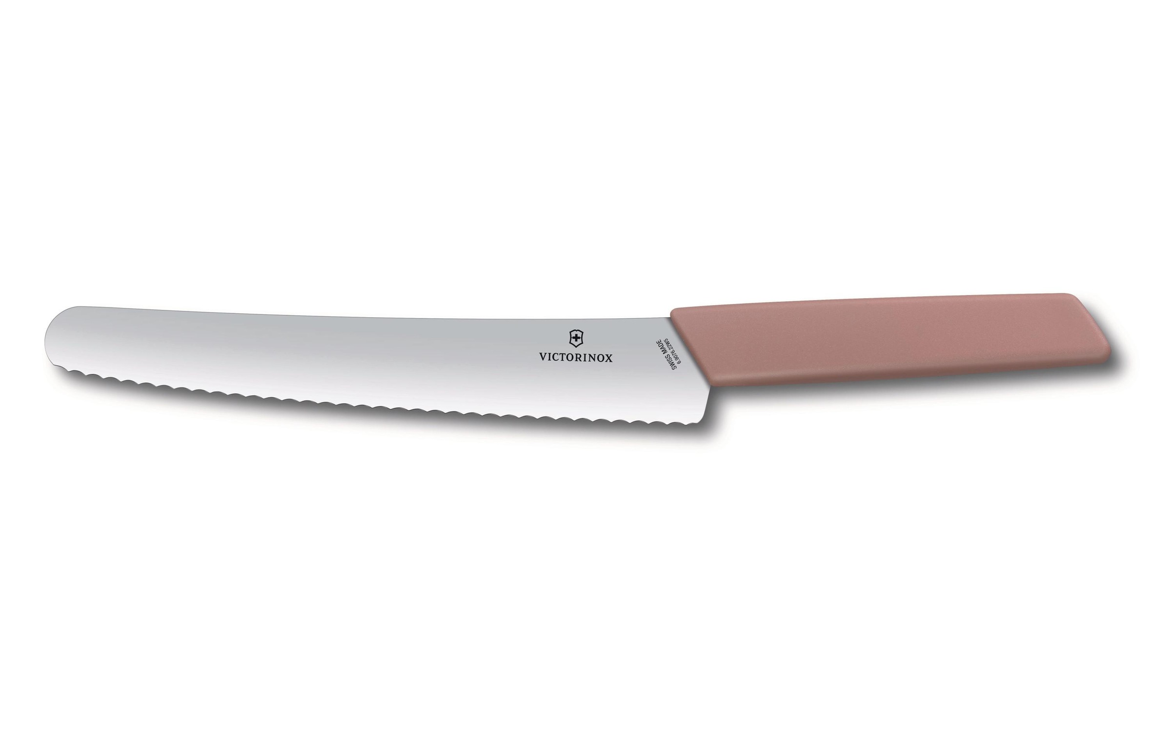 Victorinox Brotmesser »Swiss Modern Rosa«, (1 tlg.)