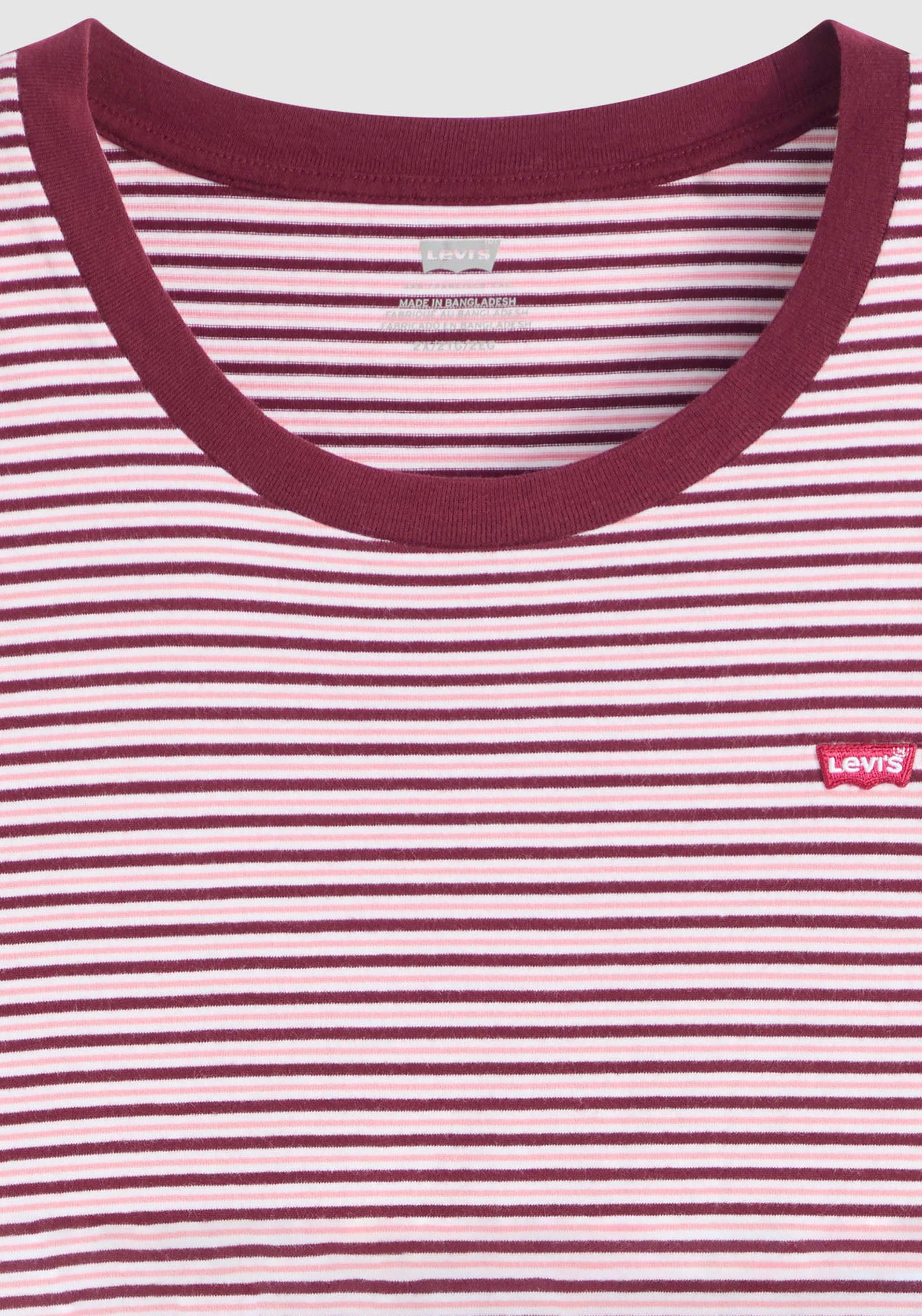 Levi's® Plus T-Shirt »PL THE PERFECT«, im Streifendesign