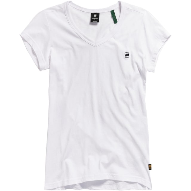 G-Star RAW V-Shirt »Eyben Slim Top«, mit kleinem G-Star RAW Logoprint auf  der Brust online shoppen bei Jelmoli-Versand Schweiz
