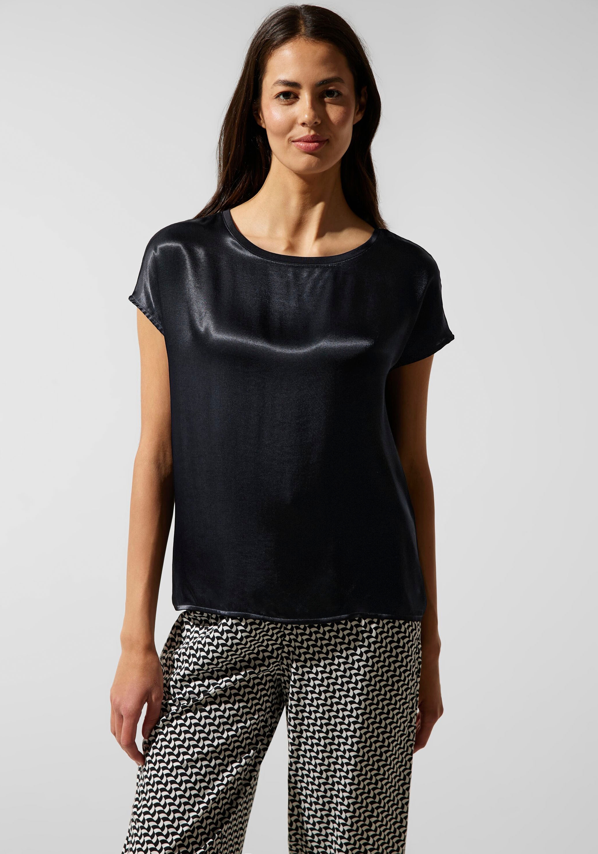 STREET ONE Shirttop, mit bei überschnittenen Jelmoli-Versand Schultern kaufen online Schweiz