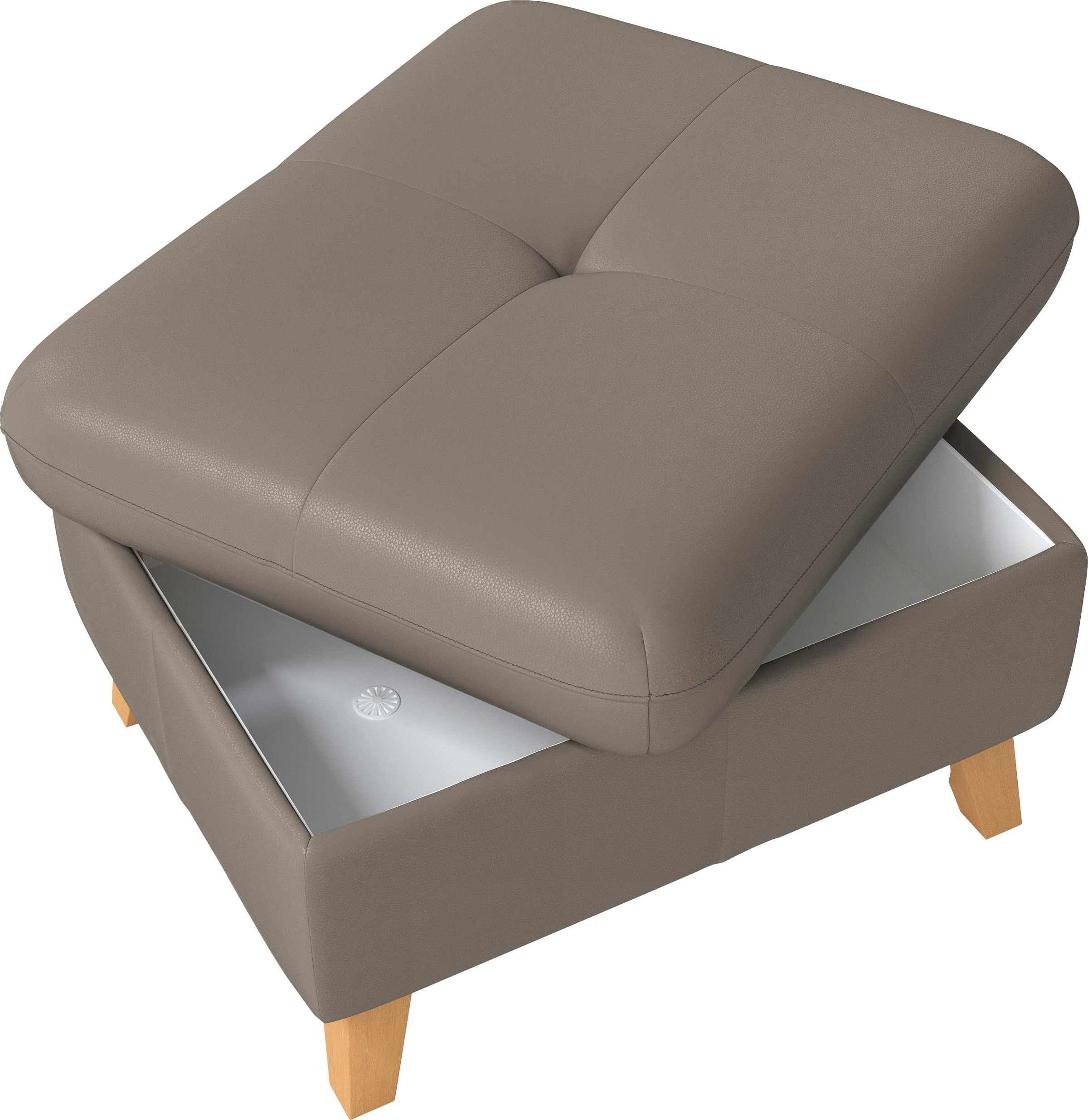 sit&more Stauraumhocker »Göteborg«, mit Federkern