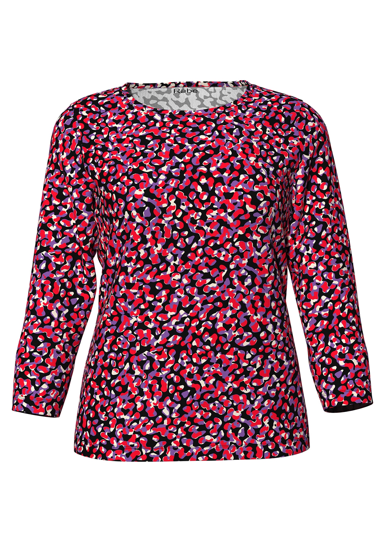 Rabe 3/4-Arm-Shirt, Sommershirt mit All-Over Print