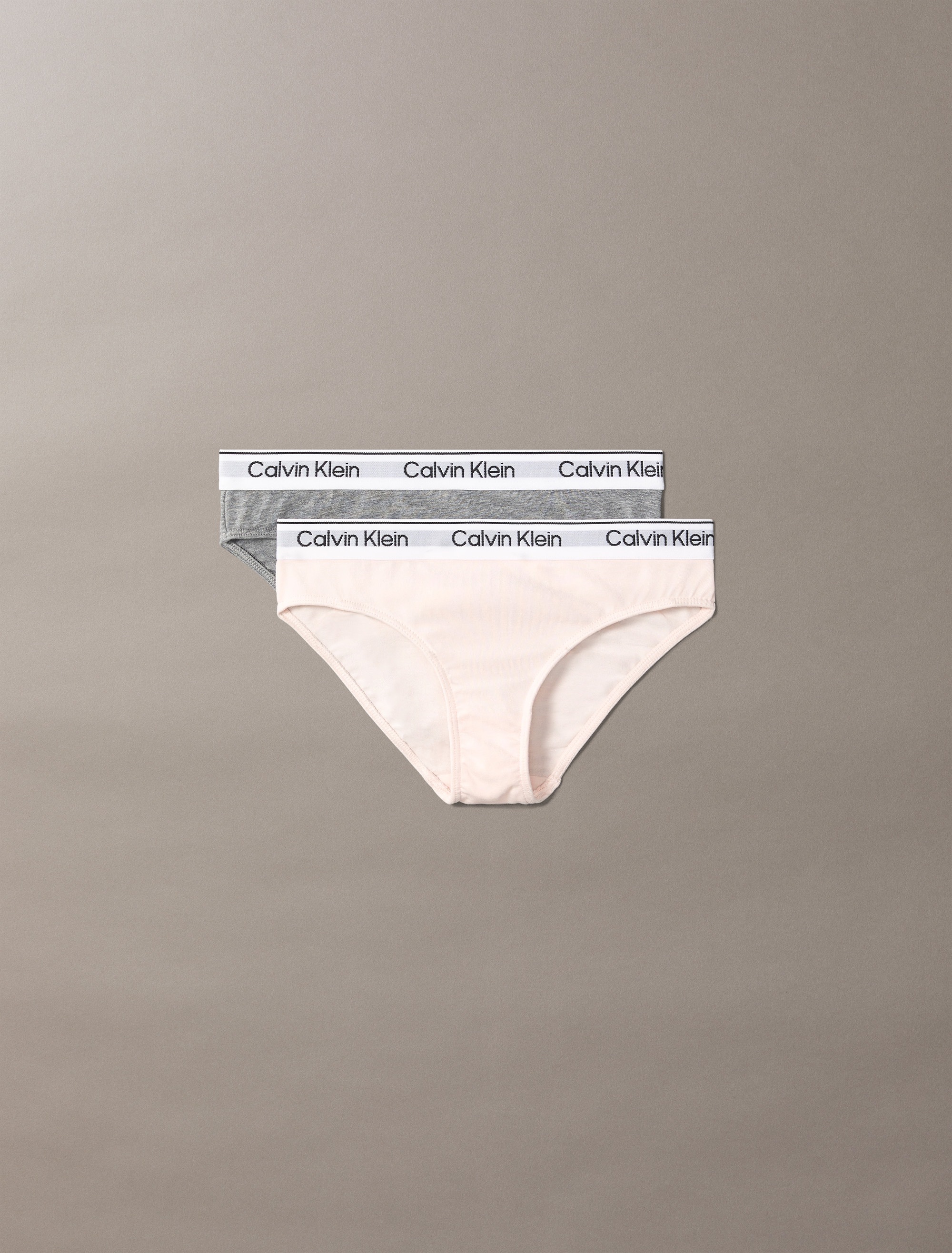 Calvin Klein Underwear Brasilslip »2PK BIKINI« Packung, 2er-Pack, 2 Stk. mit Logobund