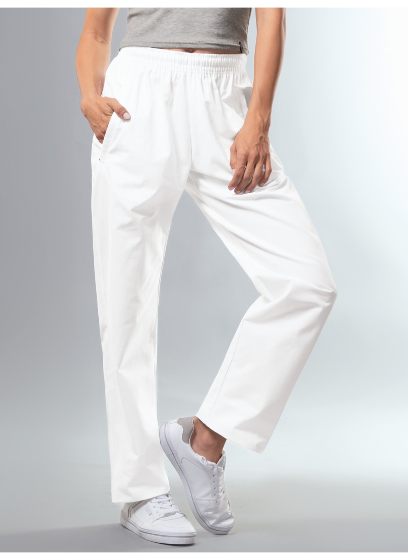Trigema Jerseyhose "TRIGEMA Freizeithose aus 100% Baumwolle"