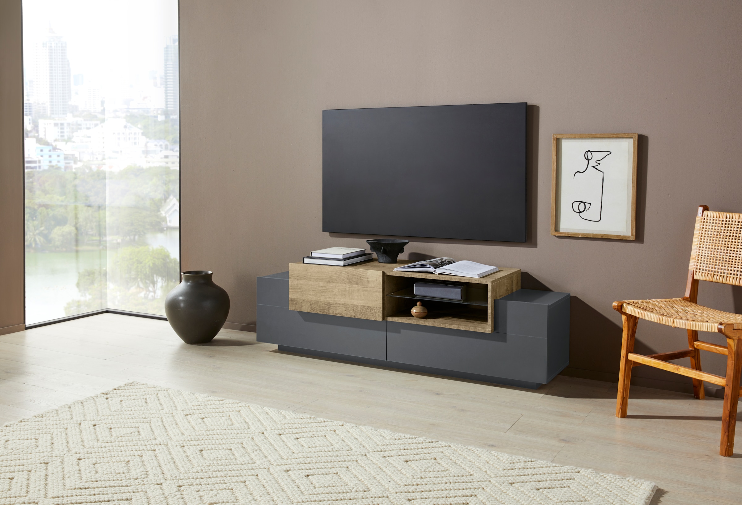 ❤ Tecnos TV-Board »Coro«, Breite ca. 160 cm bestellen im Jelmoli-Online Shop