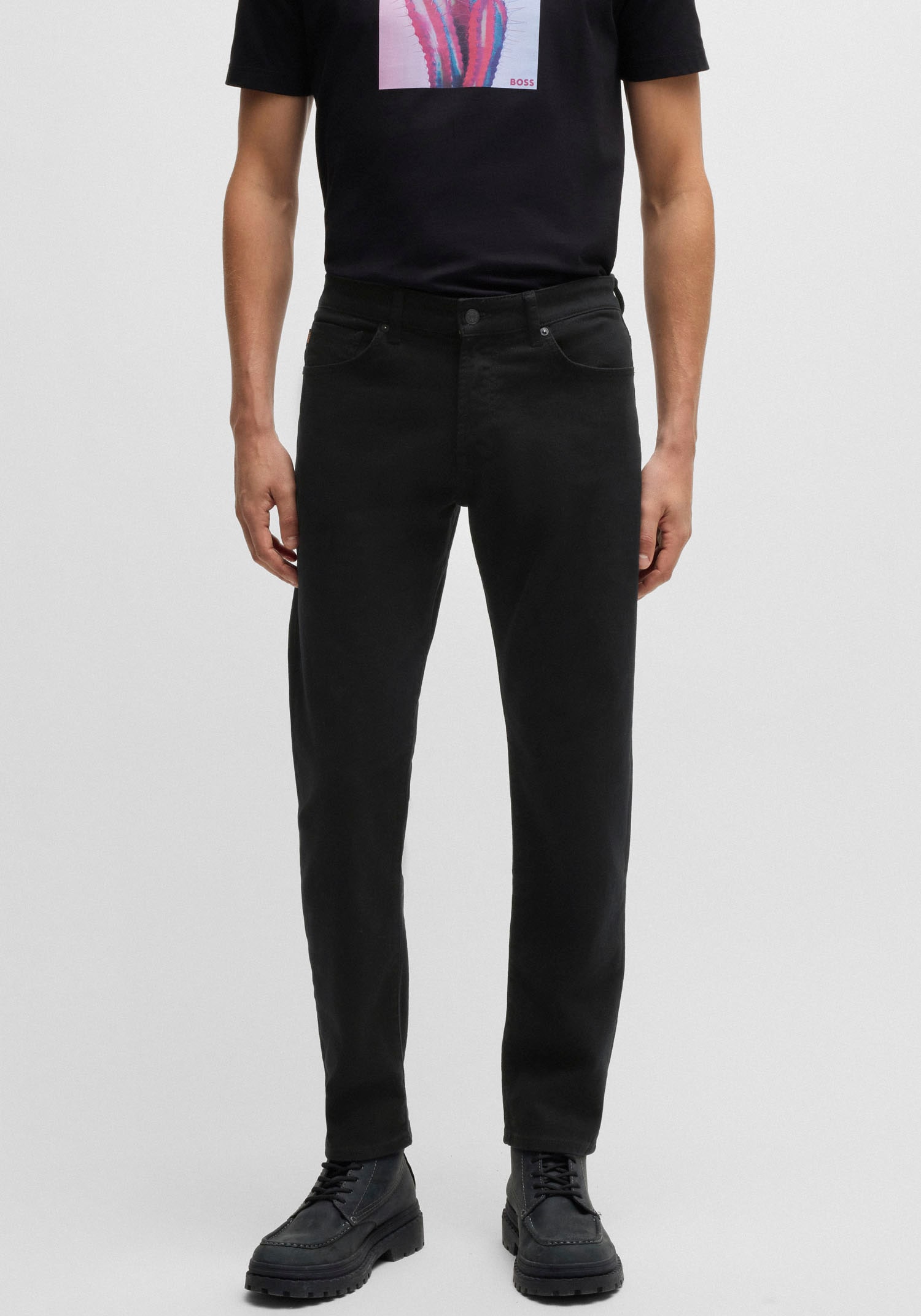 BOSS ORANGE Straight-Jeans »Re Maine«, mit BOSS ORANGE Markenlabel