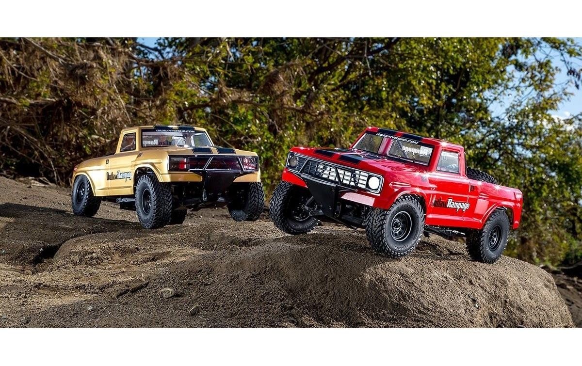 RC-Monstertruck »Kyosho Outlaw Rampage Pro Type 2 Gold, ARTR,«