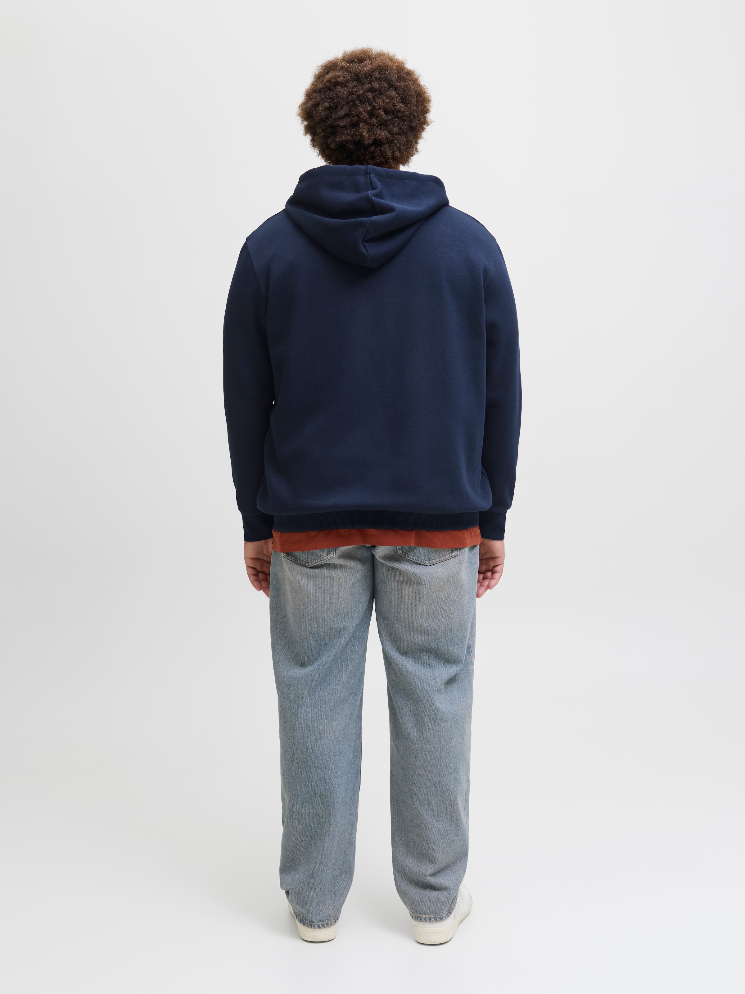 Jack & Jones PlusSize Kapuzensweatshirt »JJELOGO SWEAT ZIP HOOD 2 COL AW25 PLS«