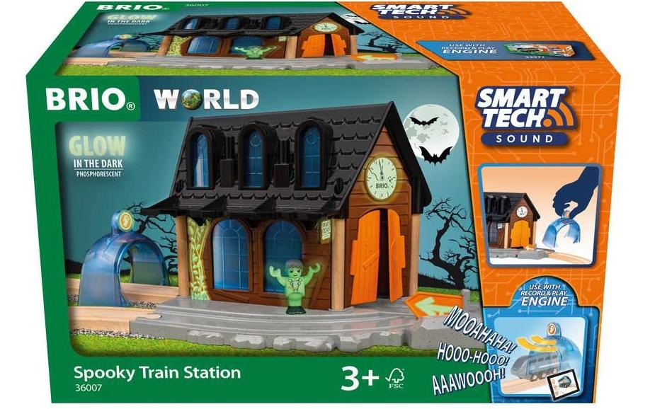 BRIO® Spielzeugeisenbahn-Gebäude »Spooky Train Station«