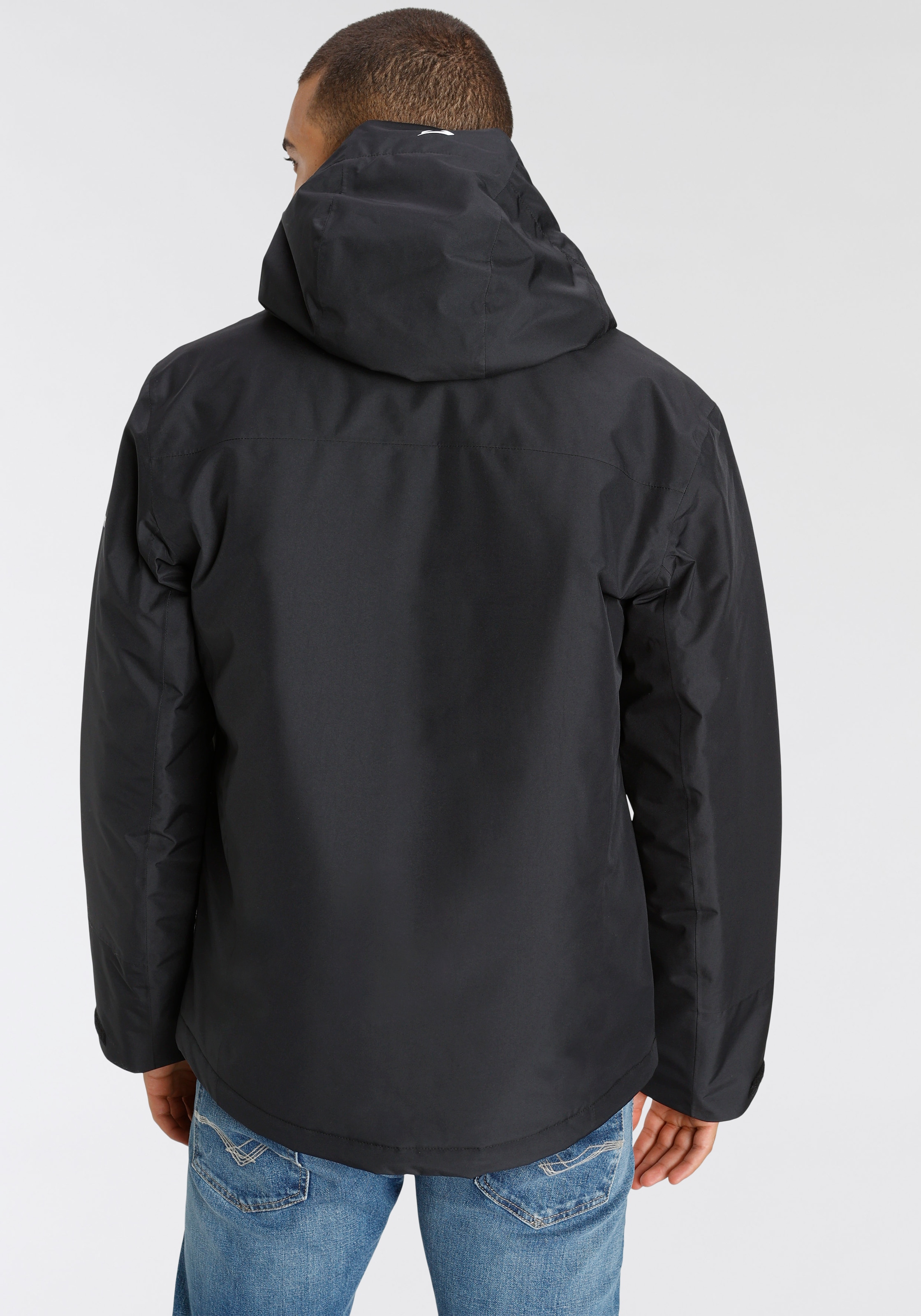 Schöffel Funktionsjacke »HOVDALA«, mit Kapuze, Winddicht, wasserabweisend Übergangsjacke