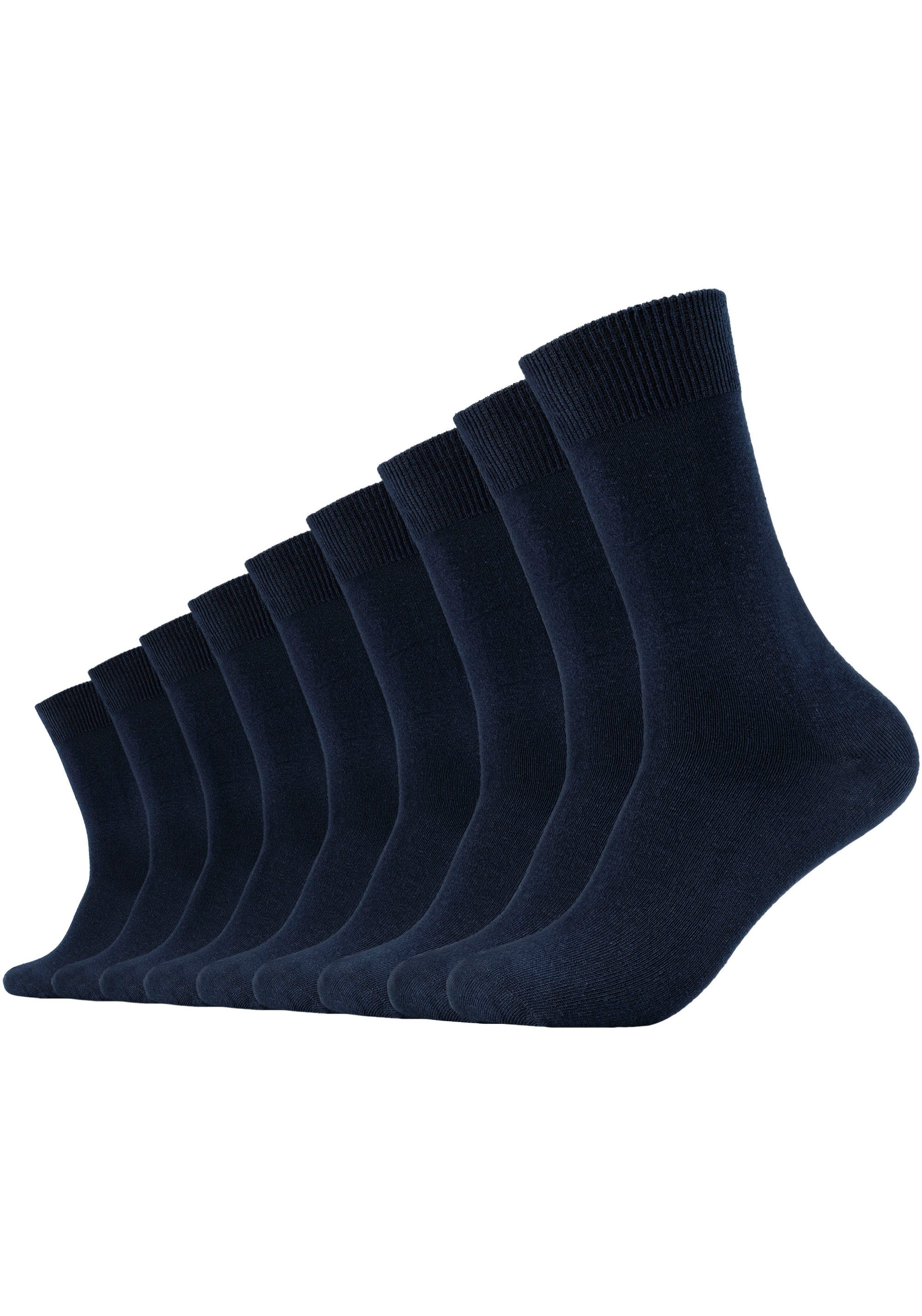 Camano Socken, (Packung, 9 Paar), Langlebig: verstärkter Fersen- und  Zehenbereich kaufen