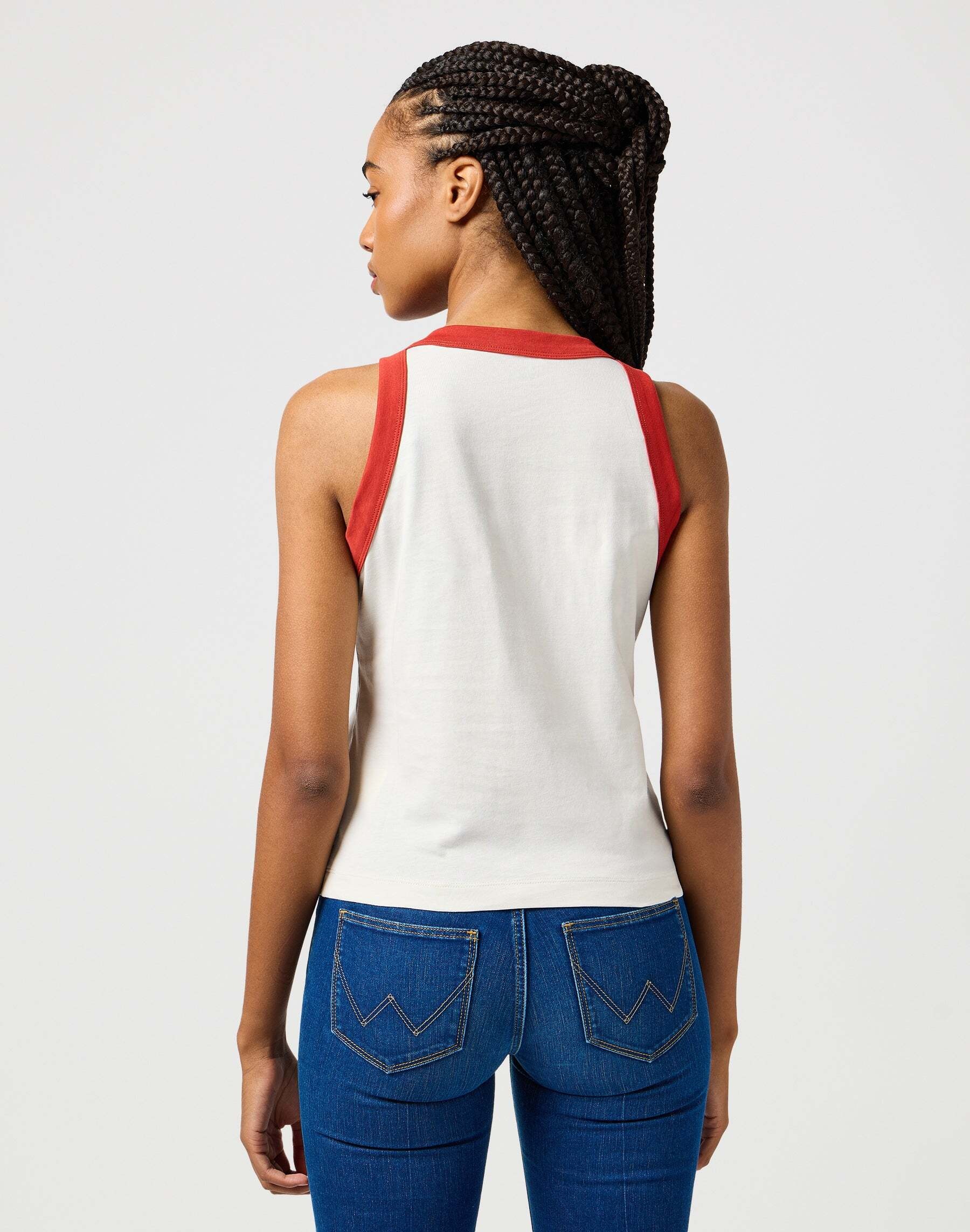 Wrangler Kurzarmshirt »Wrangler Top Ringer Tank«