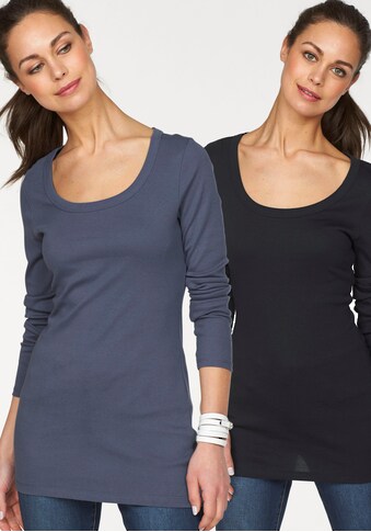Flashlights Langarmshirt, in Longform kaufen Flashlights Langarmshirt, in Longform kaufen