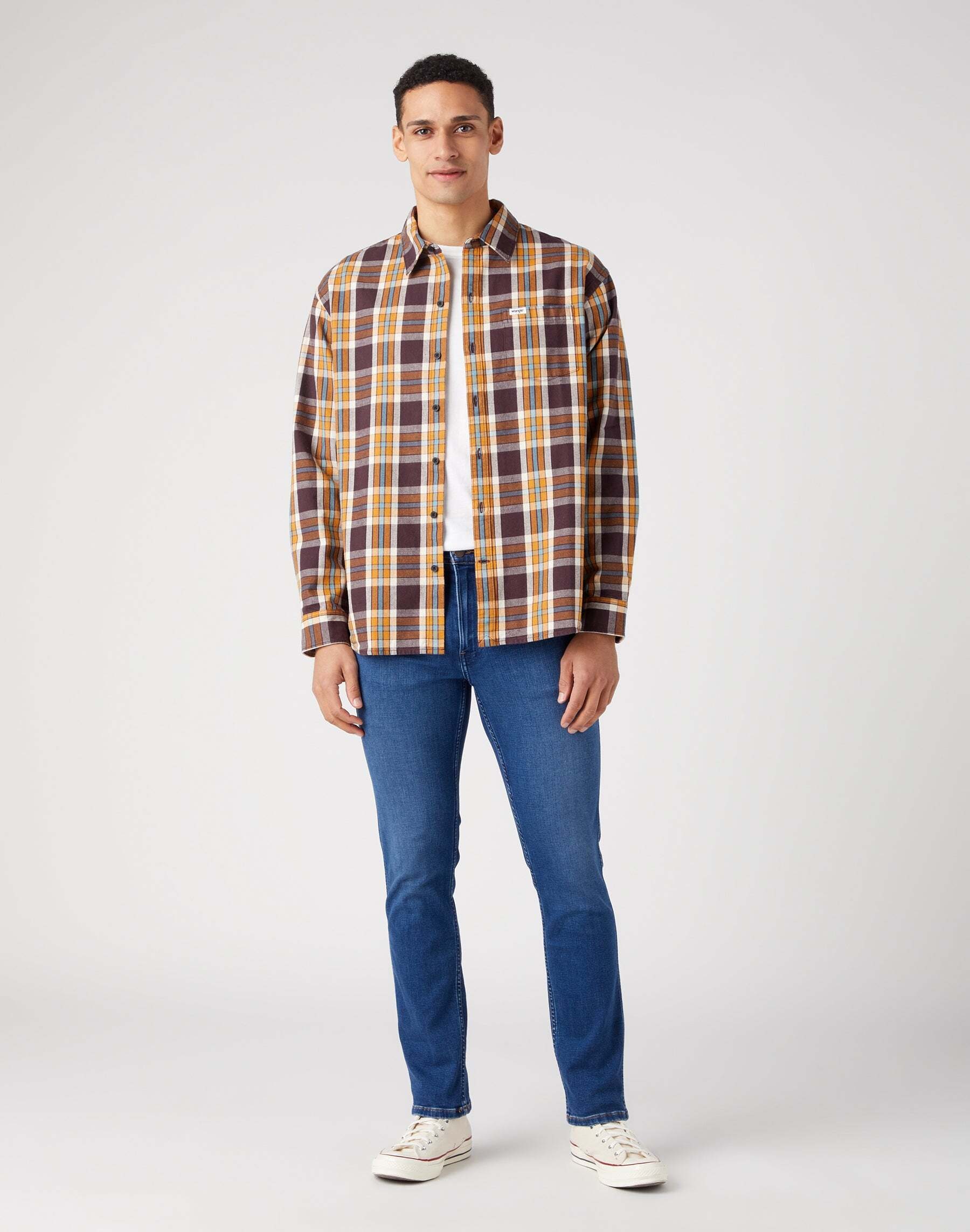 Wrangler Regular-fit-Jeans »Wrangler Jeans Greensboro Medium Stretch«
