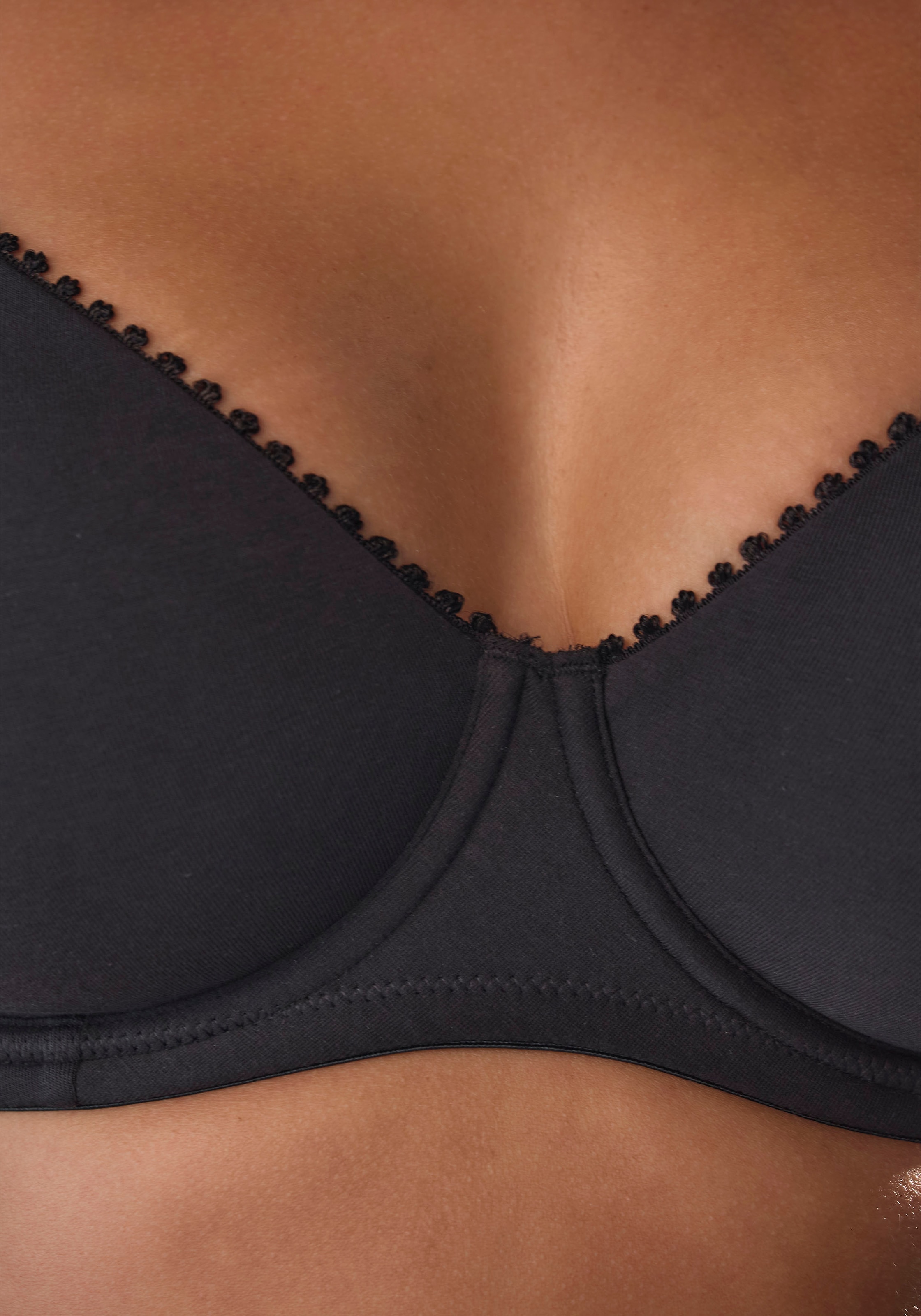 petite fleur T-Shirt-BH, mit Bügel aus weicher Baumwollqualität