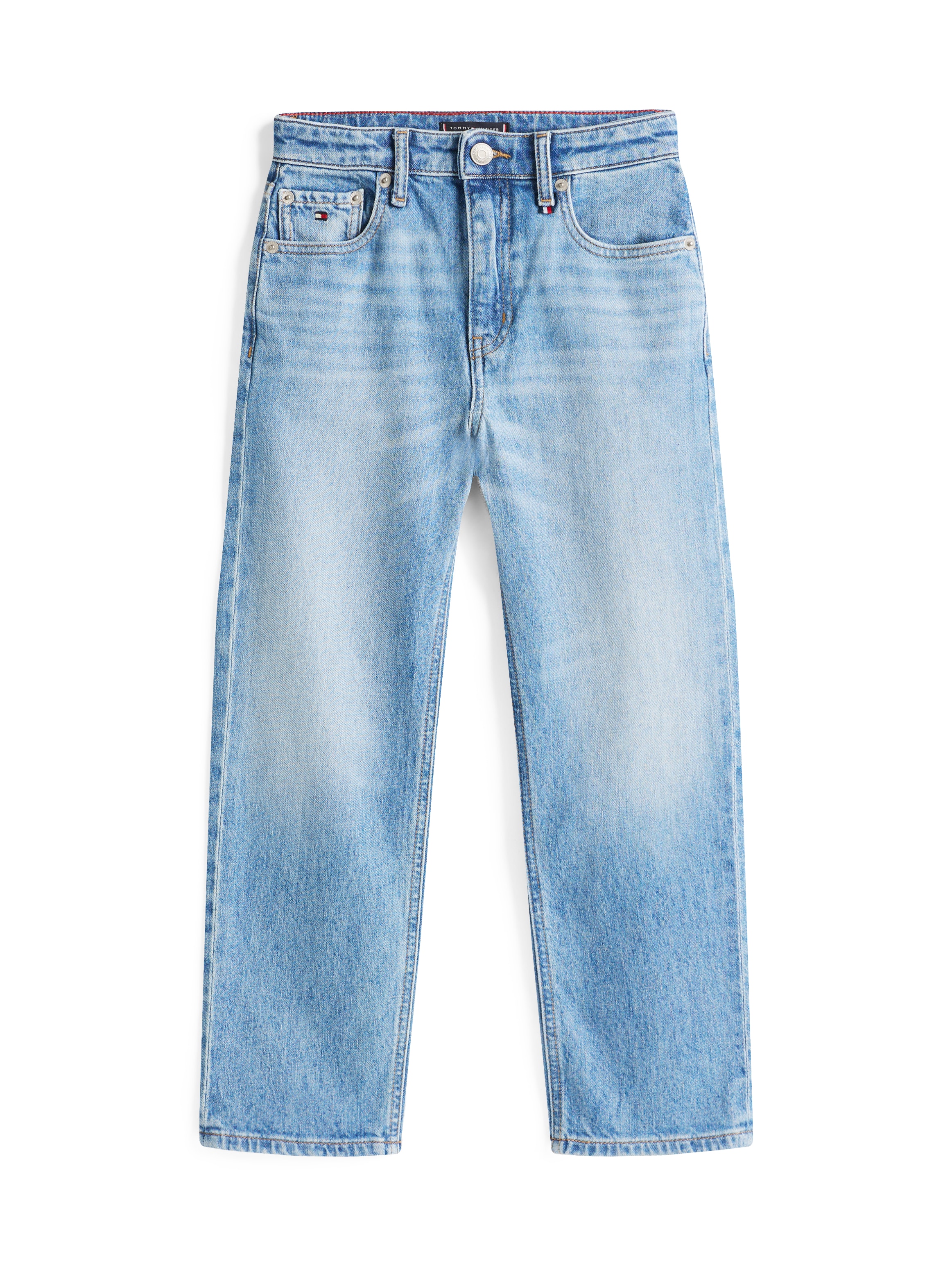 Tommy Hilfiger Stretch-Jeans »SKATER LIGHT WASH DENIM«, für Kinder bis 16 Jahre, Skater-Form