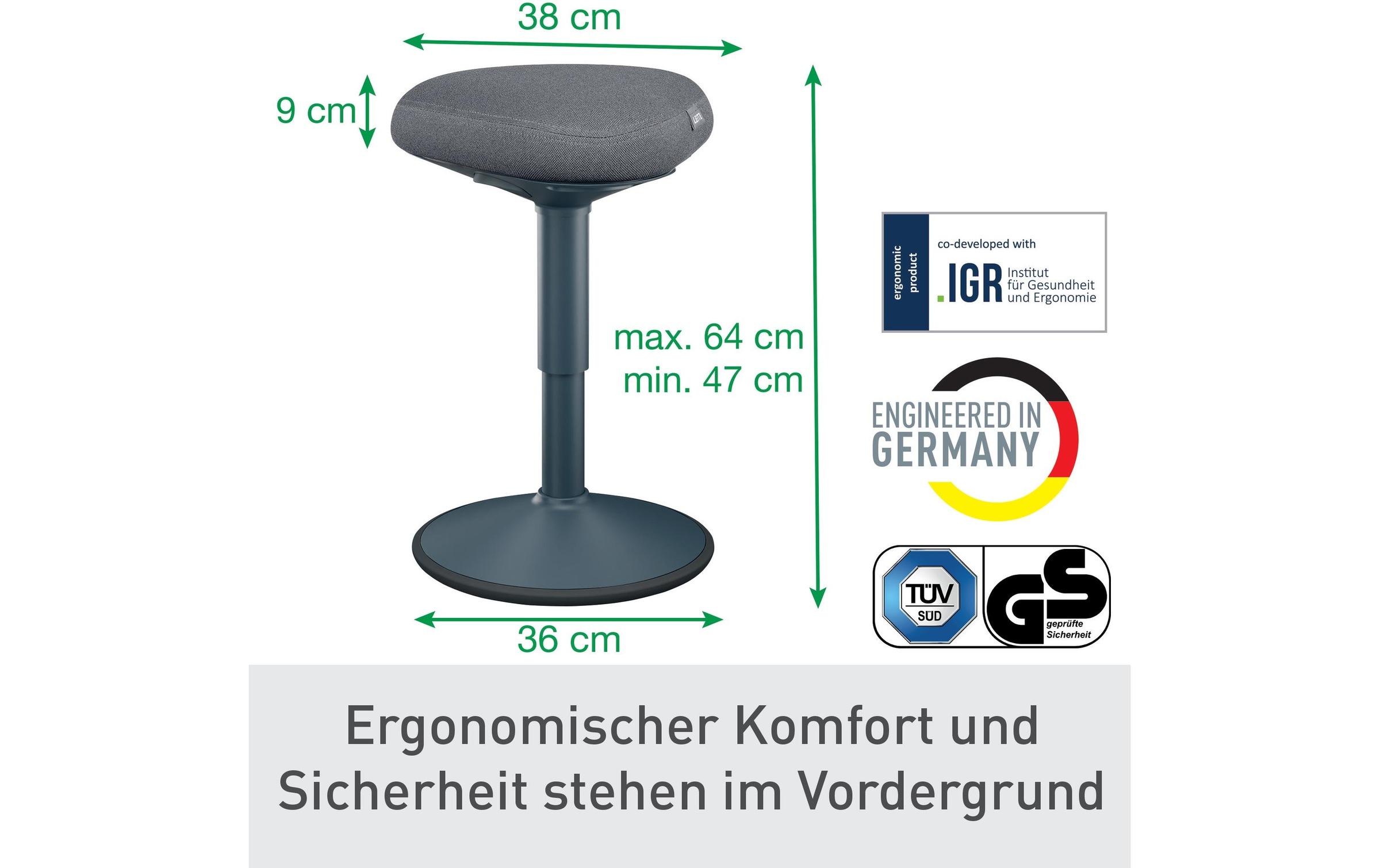 LEITZ Hocker »Active«