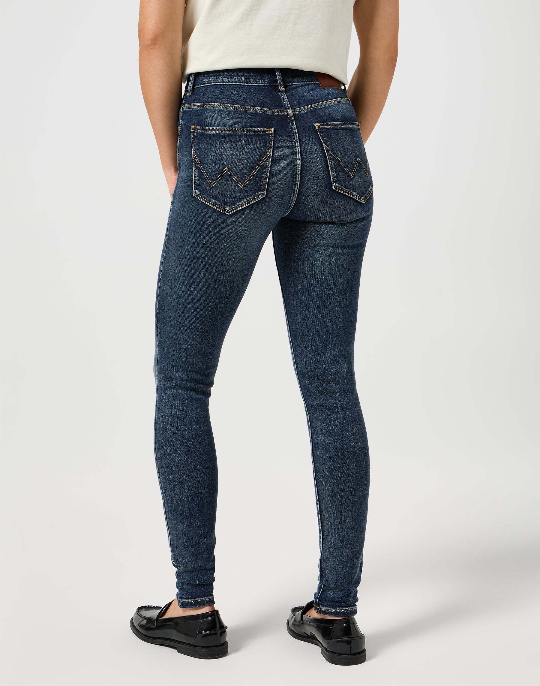 Wrangler Skinny-fit-Jeans »Wrangler Jeans High Skinny«