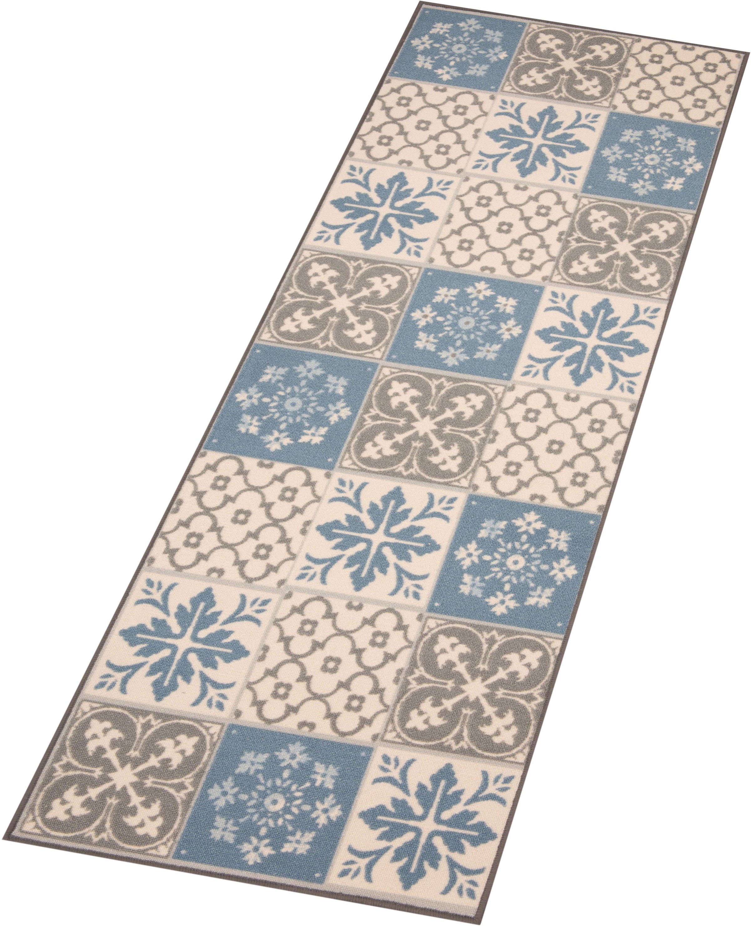Alishomtll Küchenläufer 60x150cm Rutschfest & Waschbar – Schwarz, Aus Weichem Samt, Mit Paprika-Design