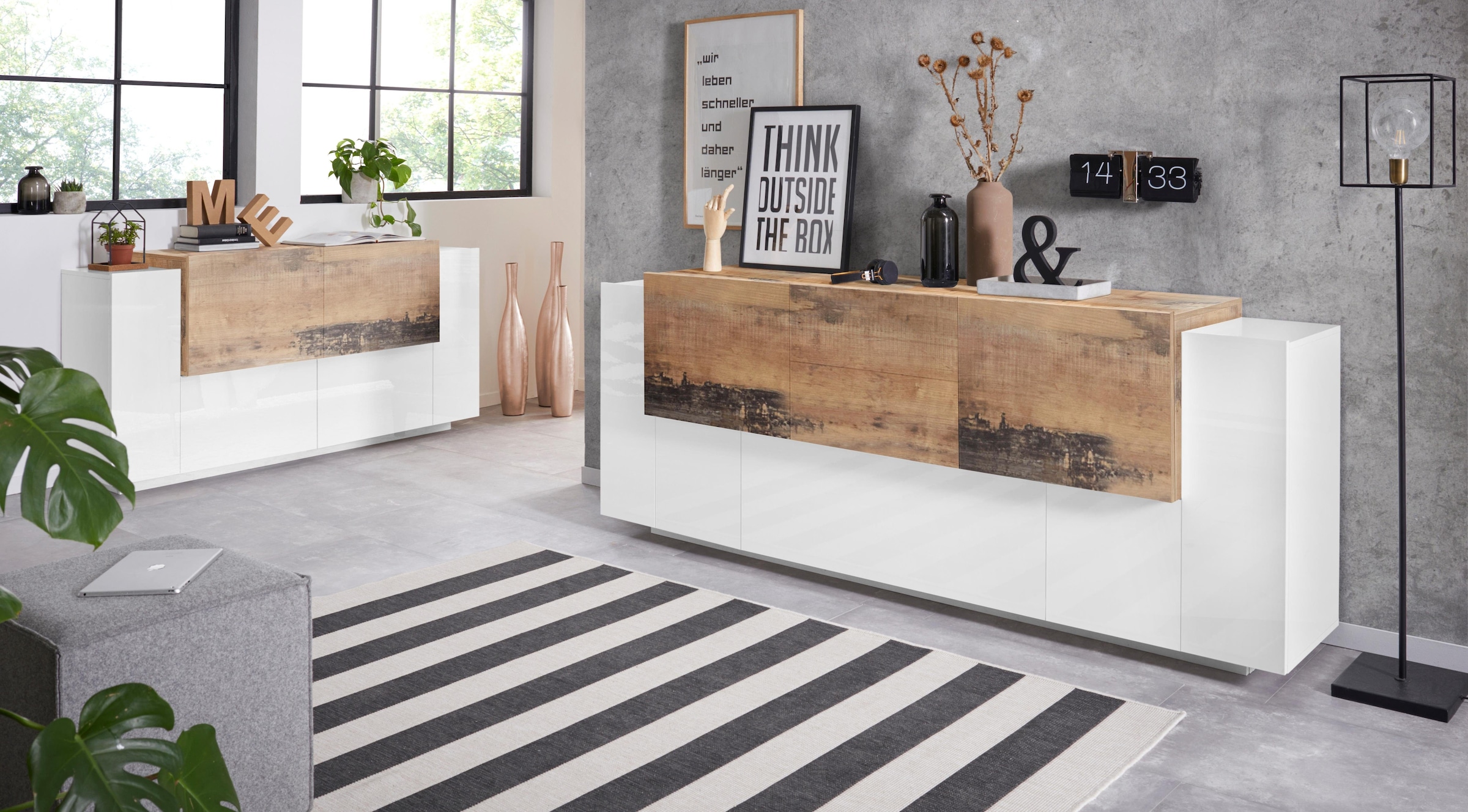 Tecnos Sideboard online 220 cm kaufen »Coro«, Jelmoli-Versand | Breite ca