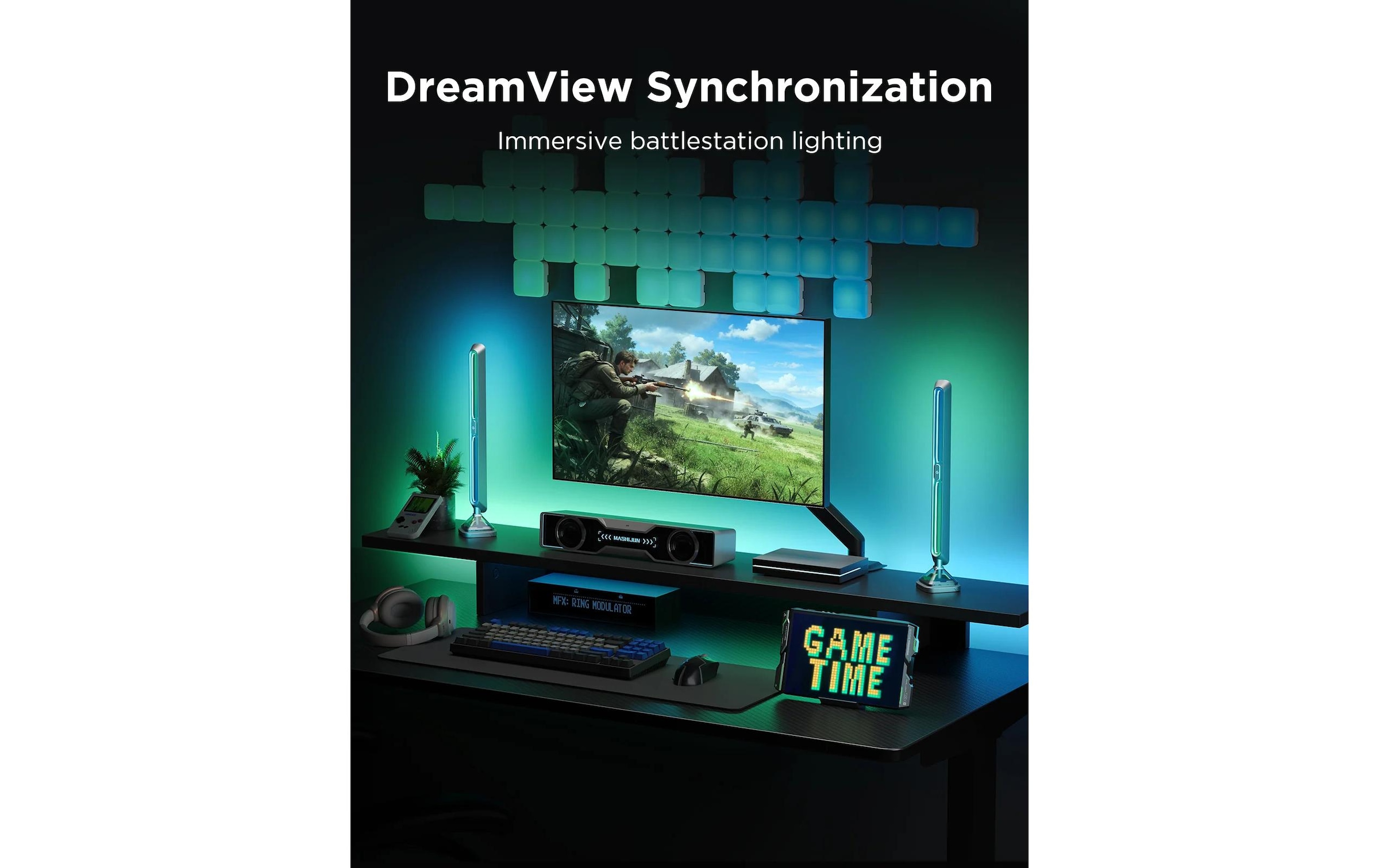 Govee LED Tischleuchte »13,5 x 13,5 cm«
