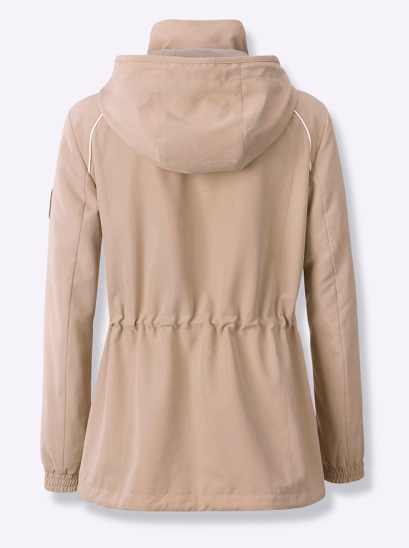 Casual Looks Langjacke mit Kapuze