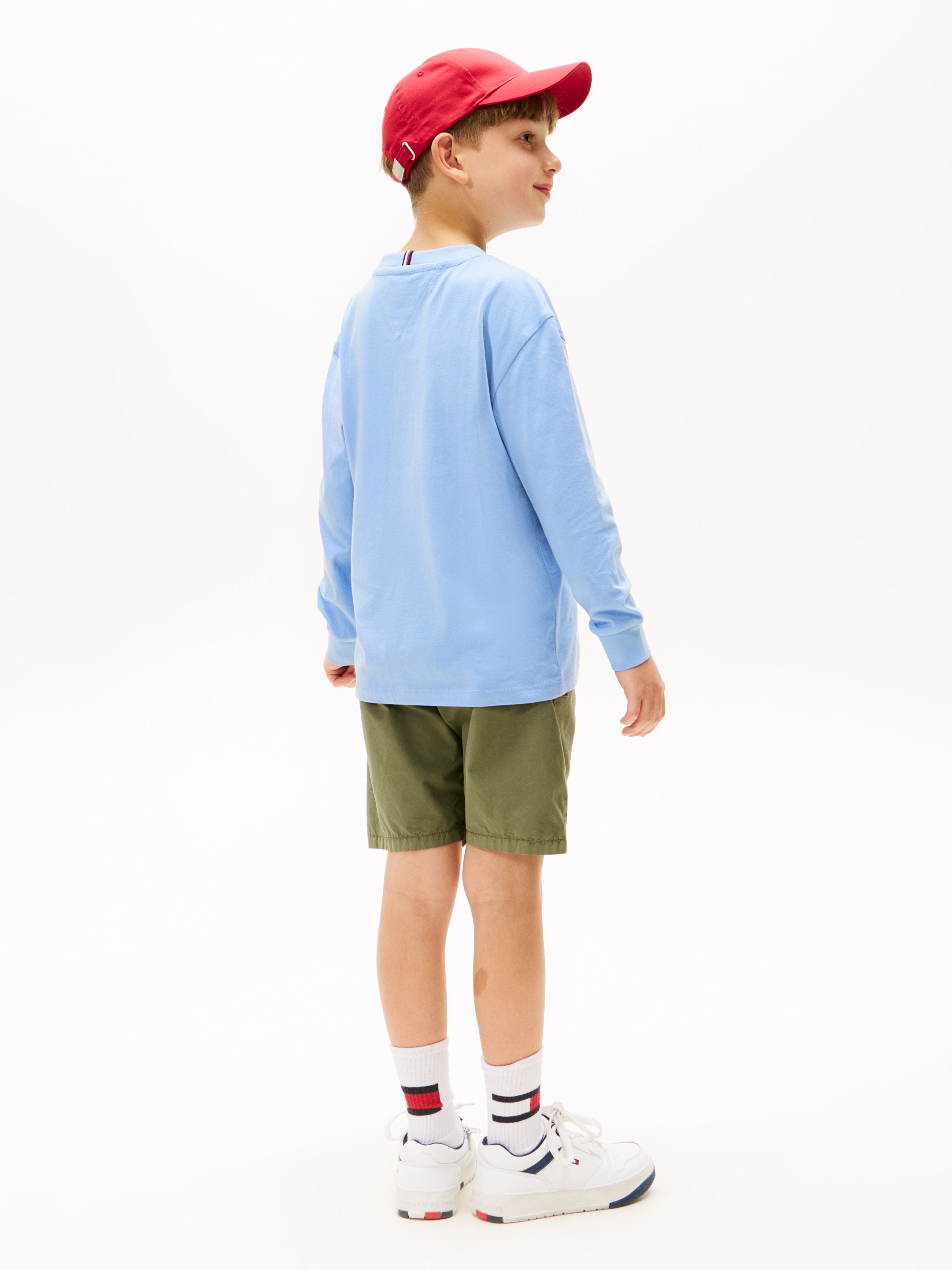 Tommy Hilfiger Langarmshirt »ESSENTIAL T-SHIRT LS«, für Kinder bis 16 Jahre, Markenlogo