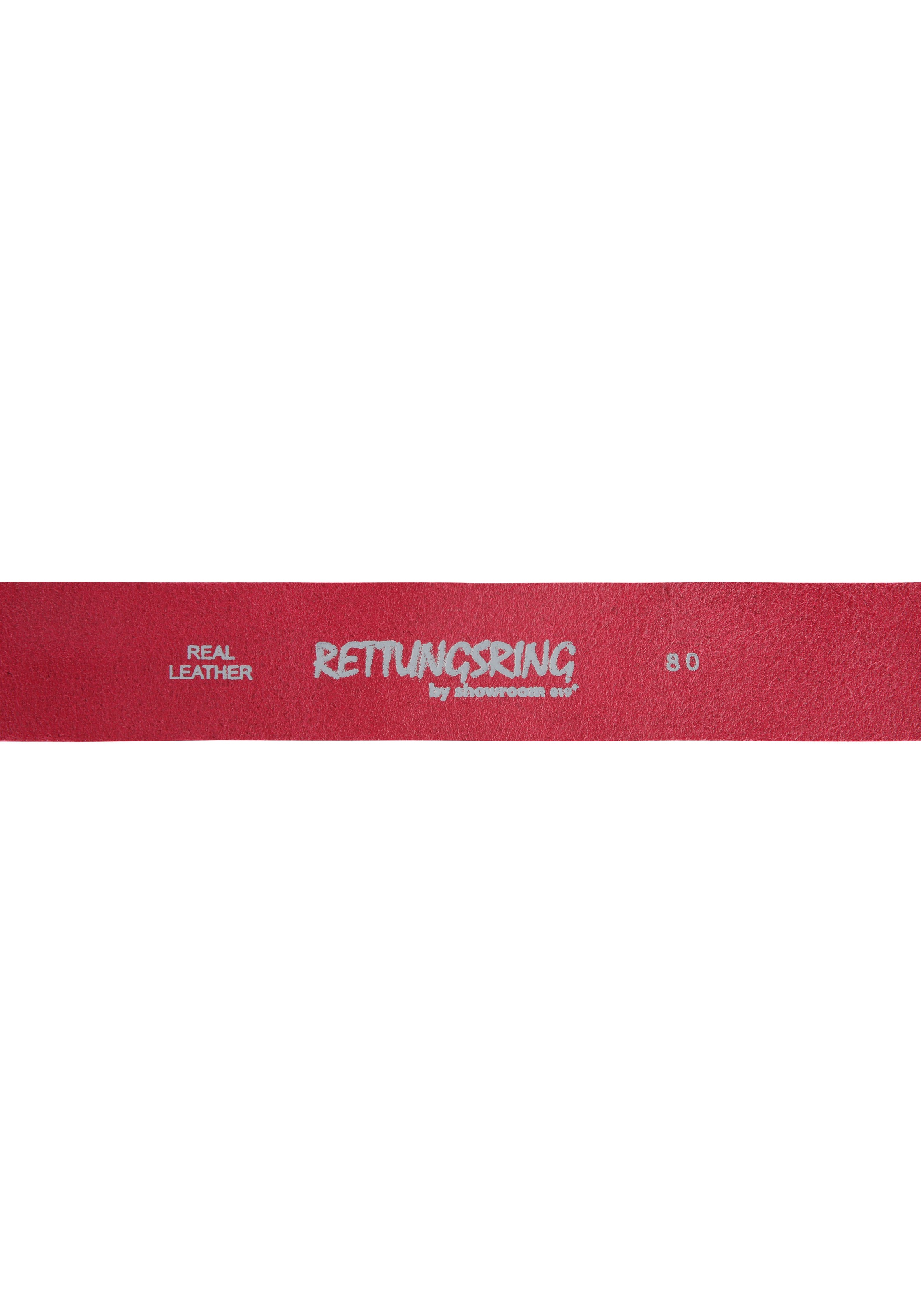 RETTUNGSRING by showroom 019° Ledergürtel, mit austauschbarer Schliesse »Strohknoten«