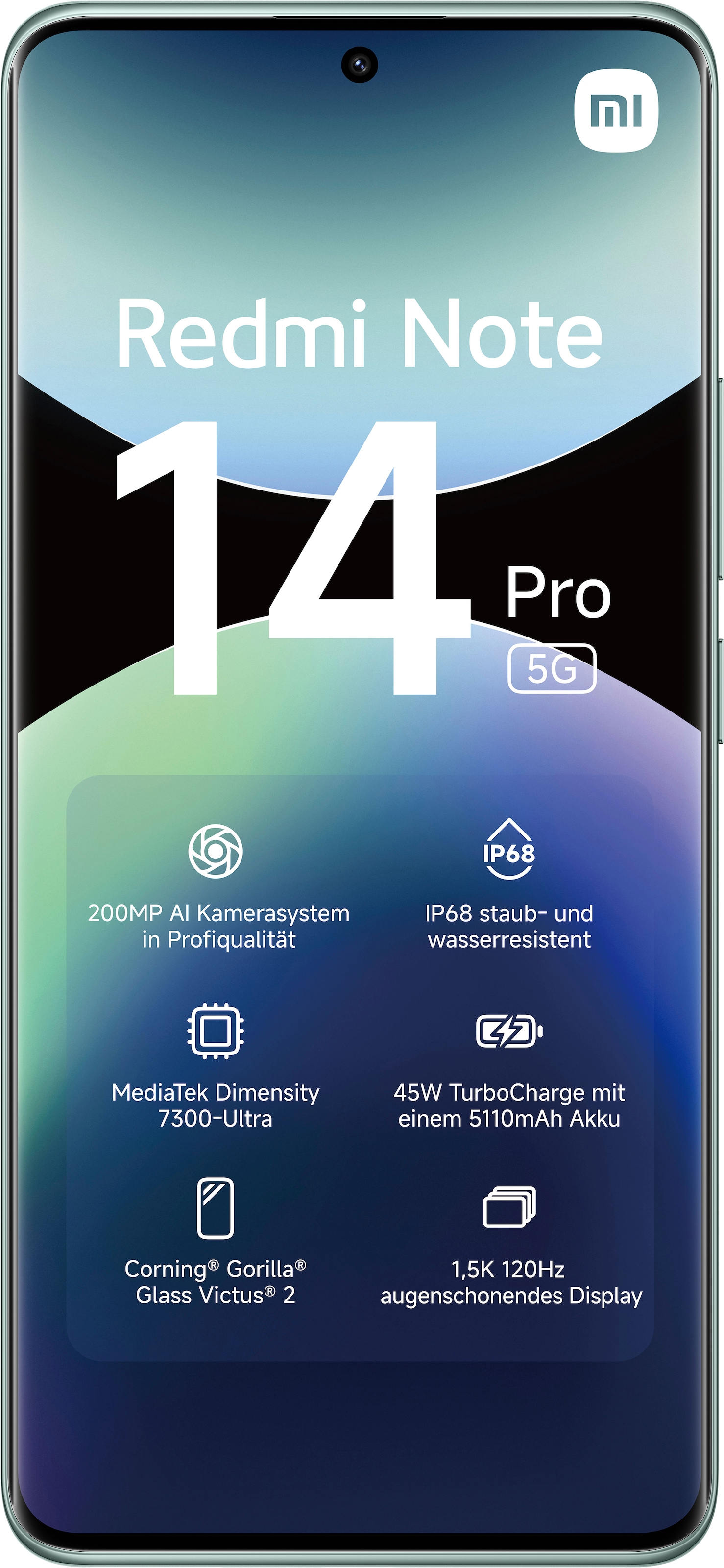 Xiaomi Smartphone »Redmi Note 14 Pro 5G«, Korallengrün