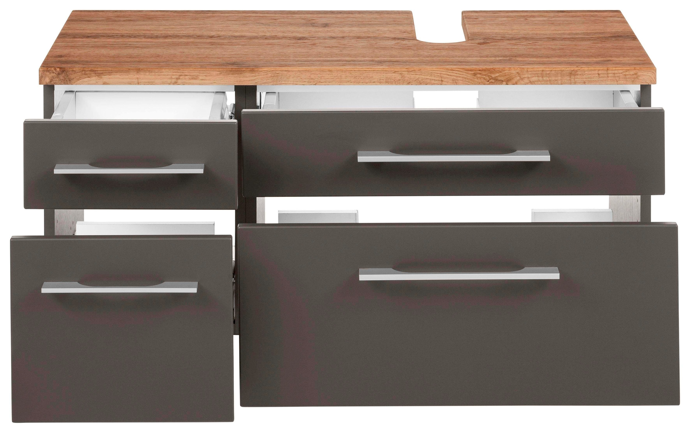 welltime Waschbeckenunterschrank »Davos«, Breite 90 cm