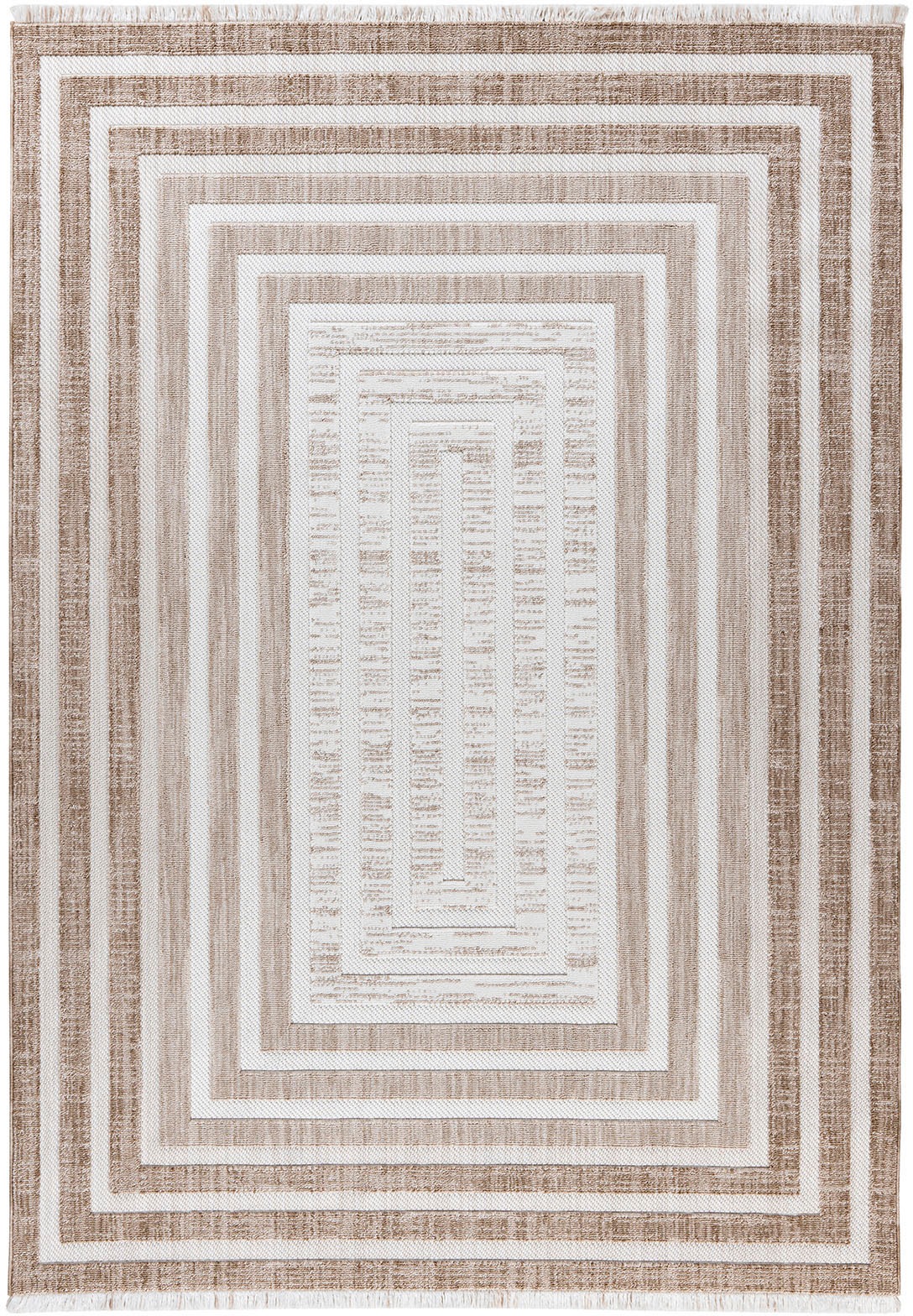 Kayoom Teppich »Sarai 125«, rechteckig, 6 mm Höhe, Flachgewebe