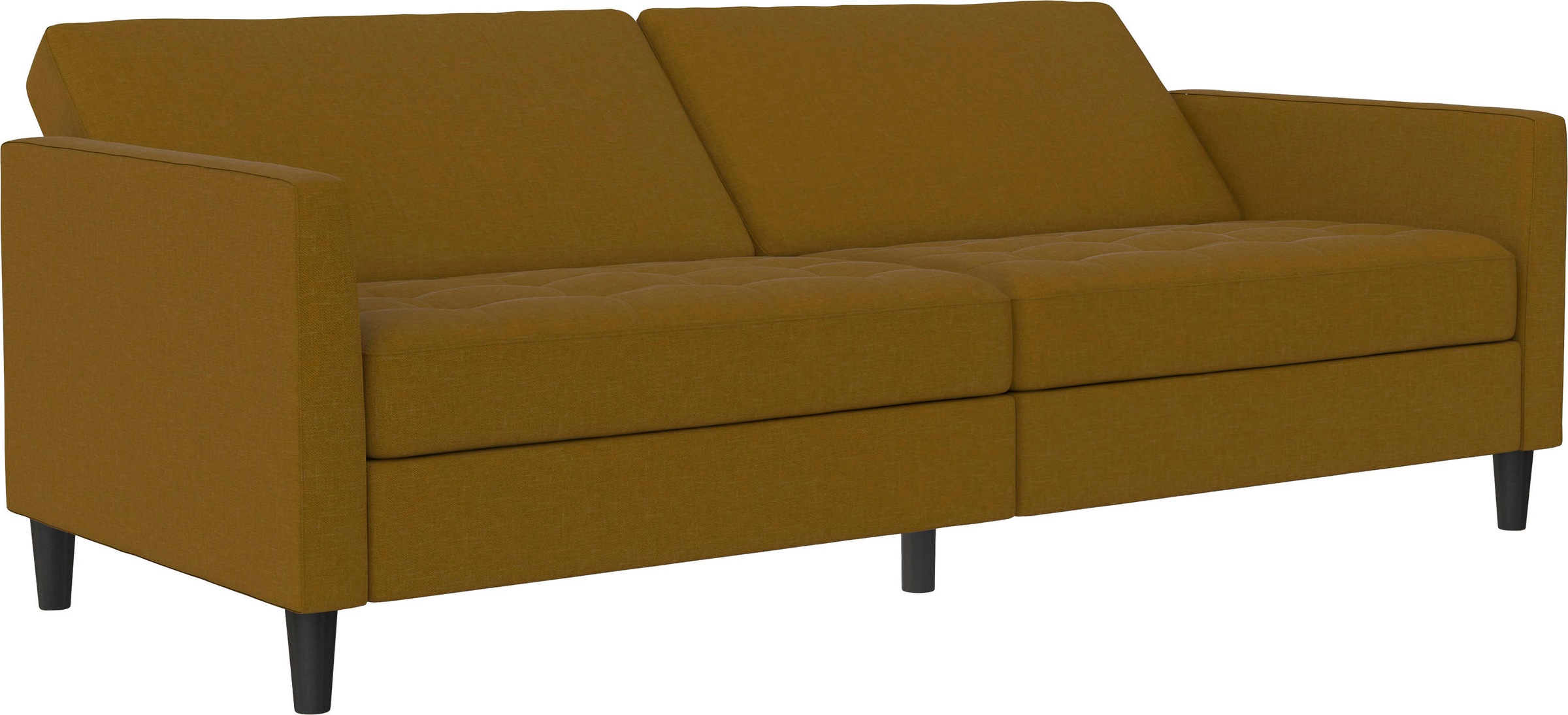 Dorel Home 3-Sitzer »Presley«, Sofa mit Bett-Funktion und verstellbarer Rückenlehne