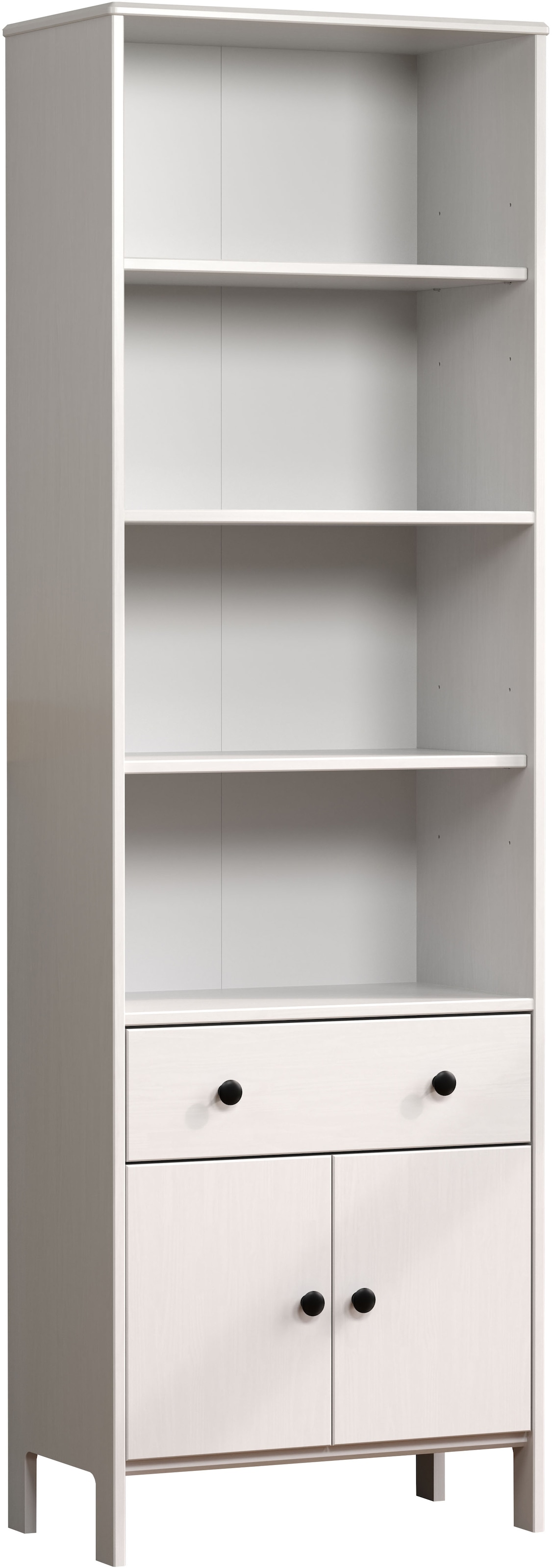 welltime Hochschrank »Kall«, (1 St.), Badezimmerschrank aus Kiefer-Massivholz - Masse (B/T/H) 60/33/188 cm