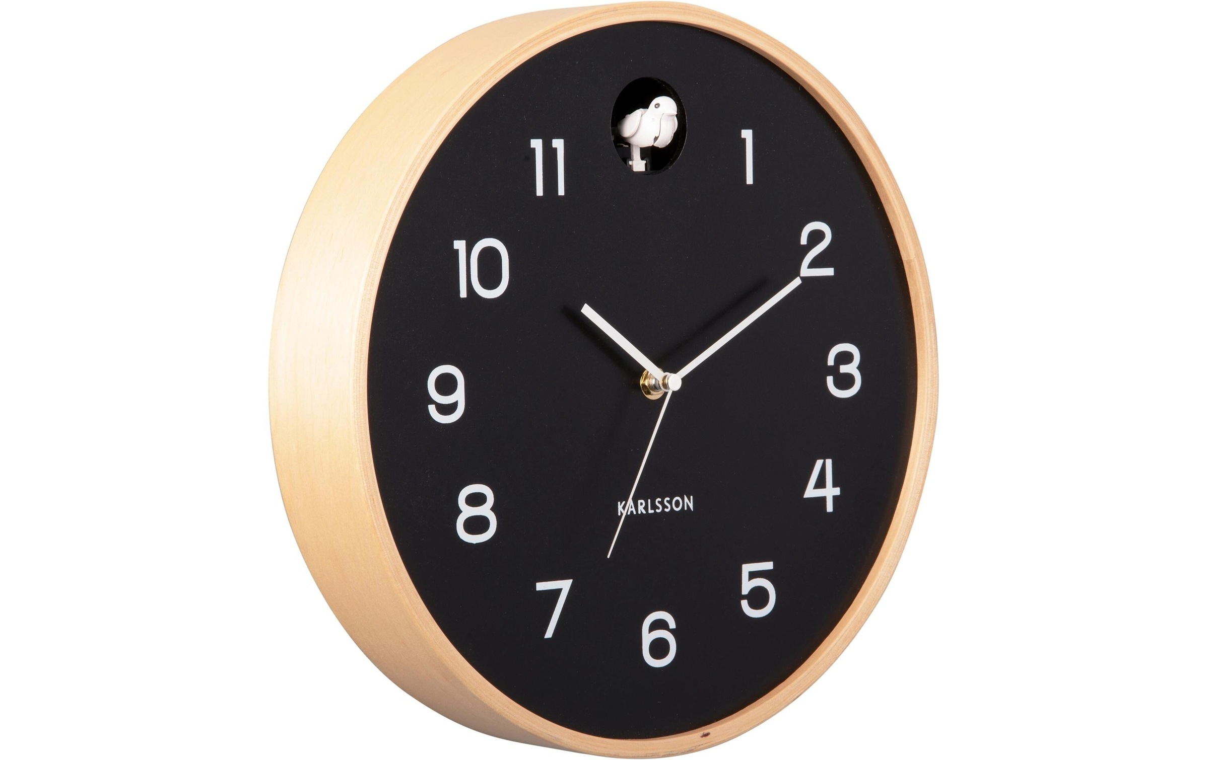 Karlsson Wanduhr "Natural Cuckoo"