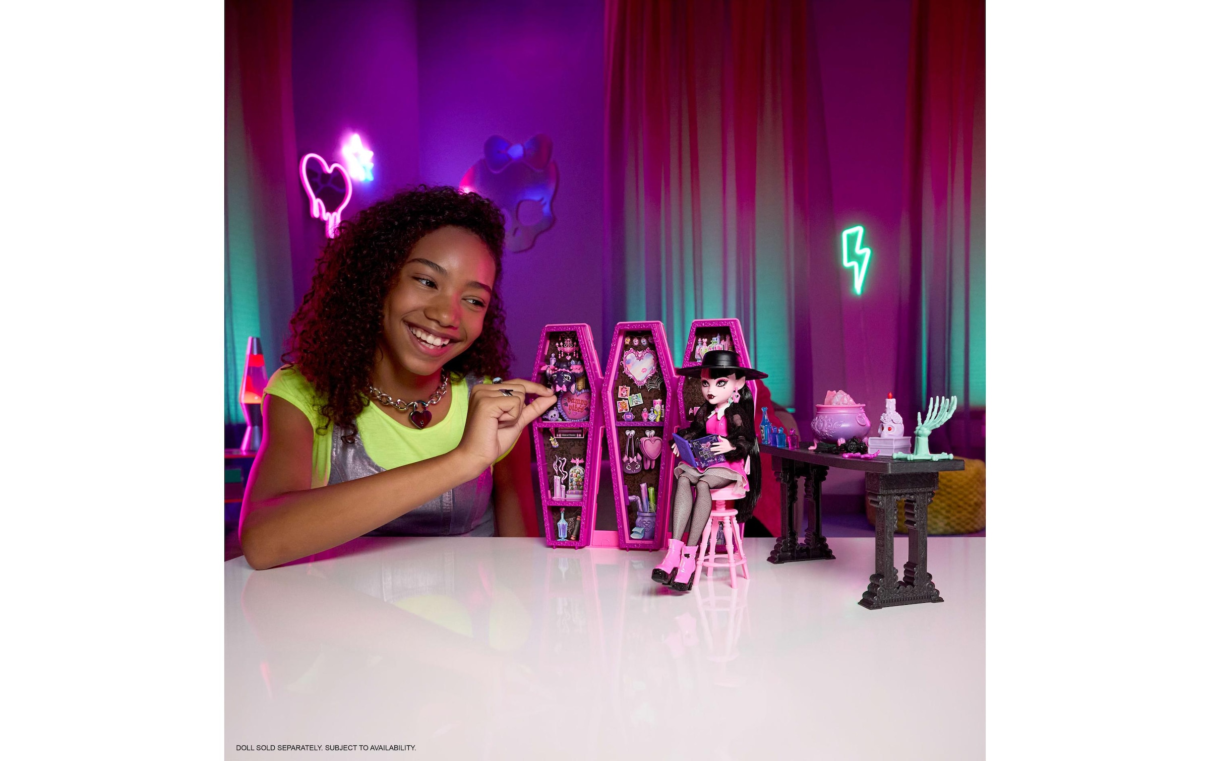 MonsterHigh™ Spielwelt »Secret Zaubertränke Spielset Draculaura«