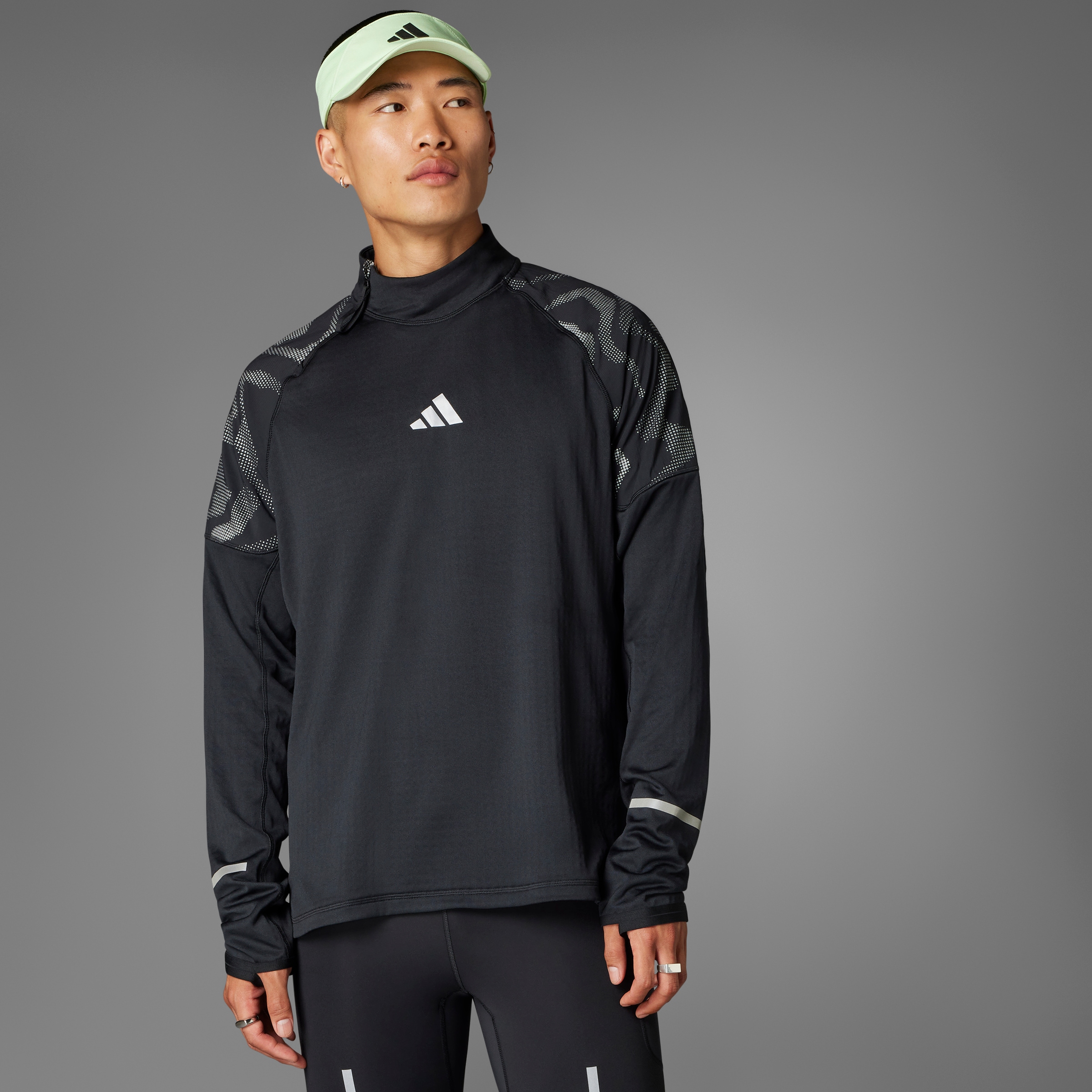 adidas Performance Rollkragenshirt »ULT HIVIS 1/2 M«, Running Langarmshirt