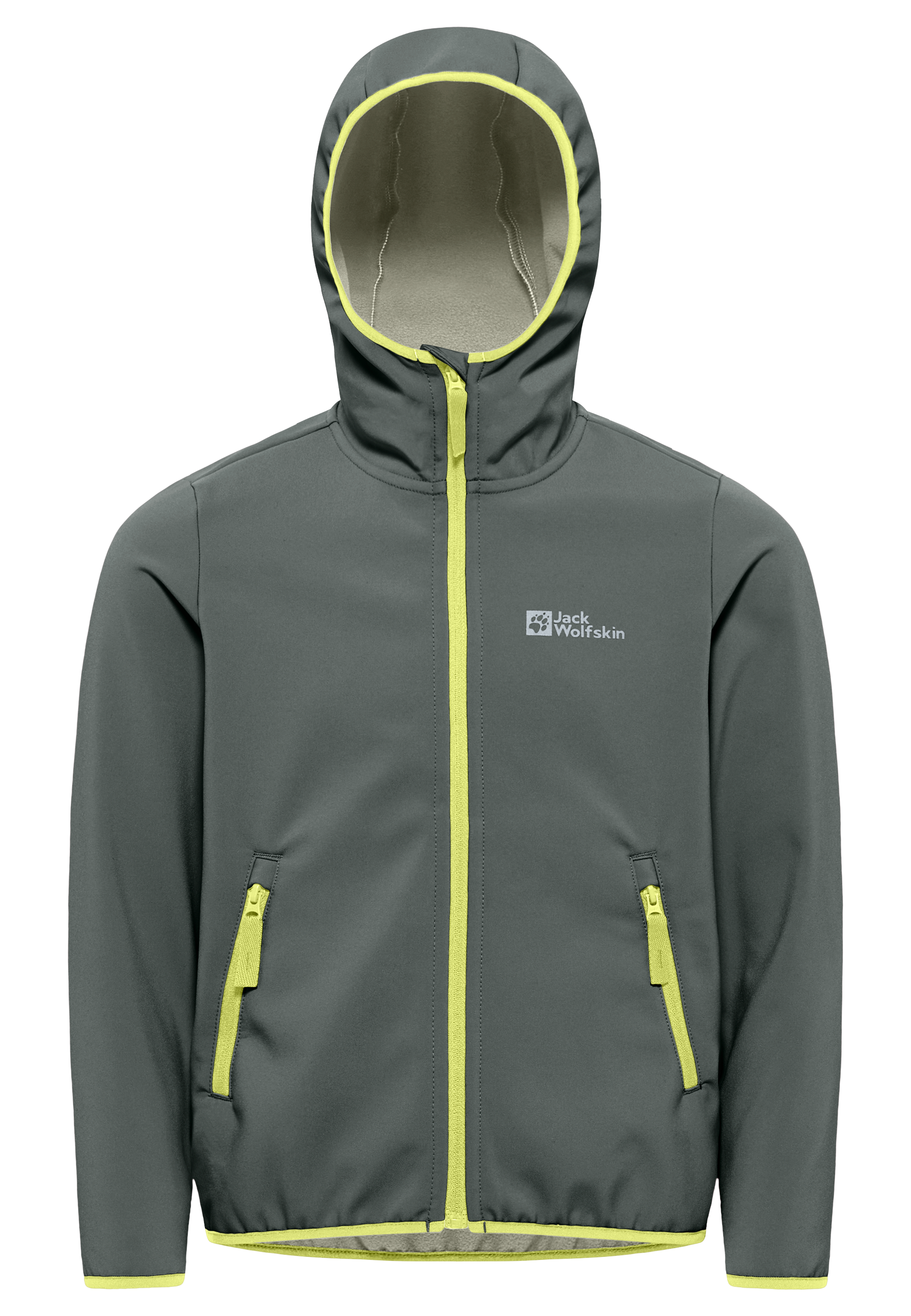 Jack Wolfskin Softshelljacke »FOURWINDS JACKET für Kinder«, mit Kapuze