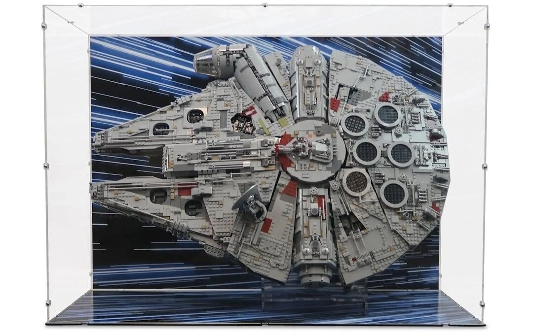 Holzbaukasten »iDisplayit Acryl-Display für LEGO 75192 Star Wars«