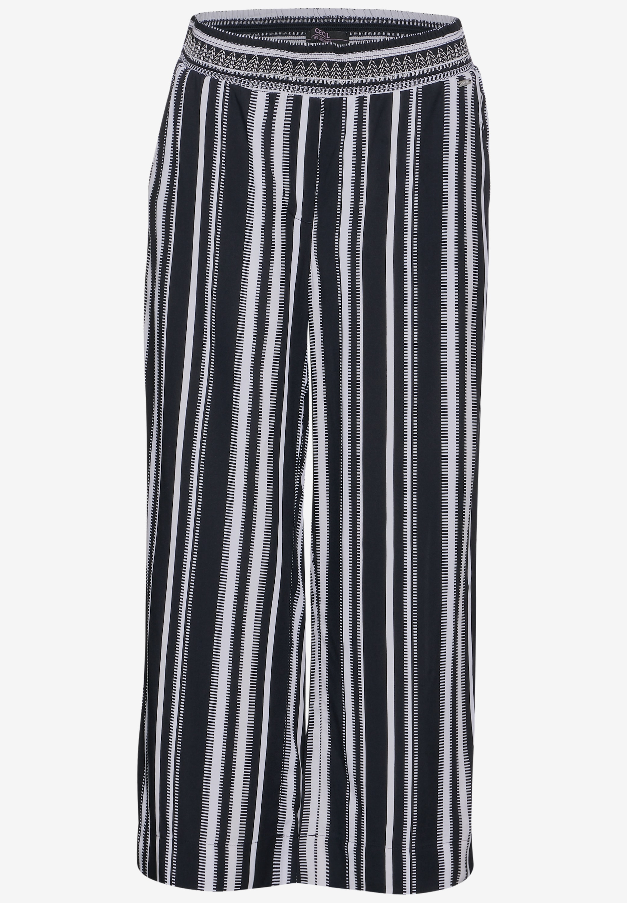 Cecil 7/8-Hose »Style Neele«, mit gesmoktem Bund