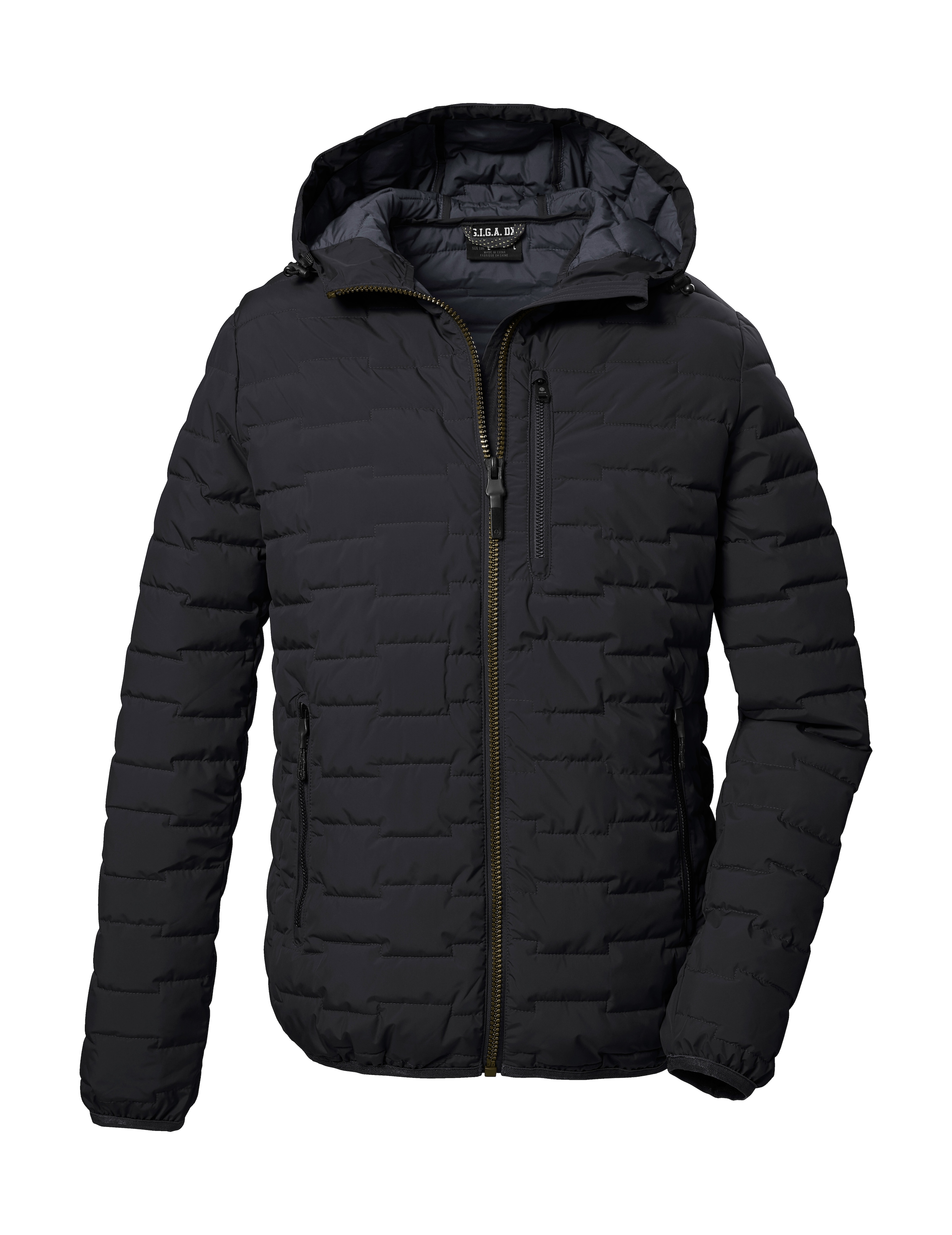 G.I.G.A. DX by killtec Steppjacke »GW 25 MN QLTD JCKT« Wasserabweisende Herrenjacke mit 8.000 mm Wassersäule und Stauraum