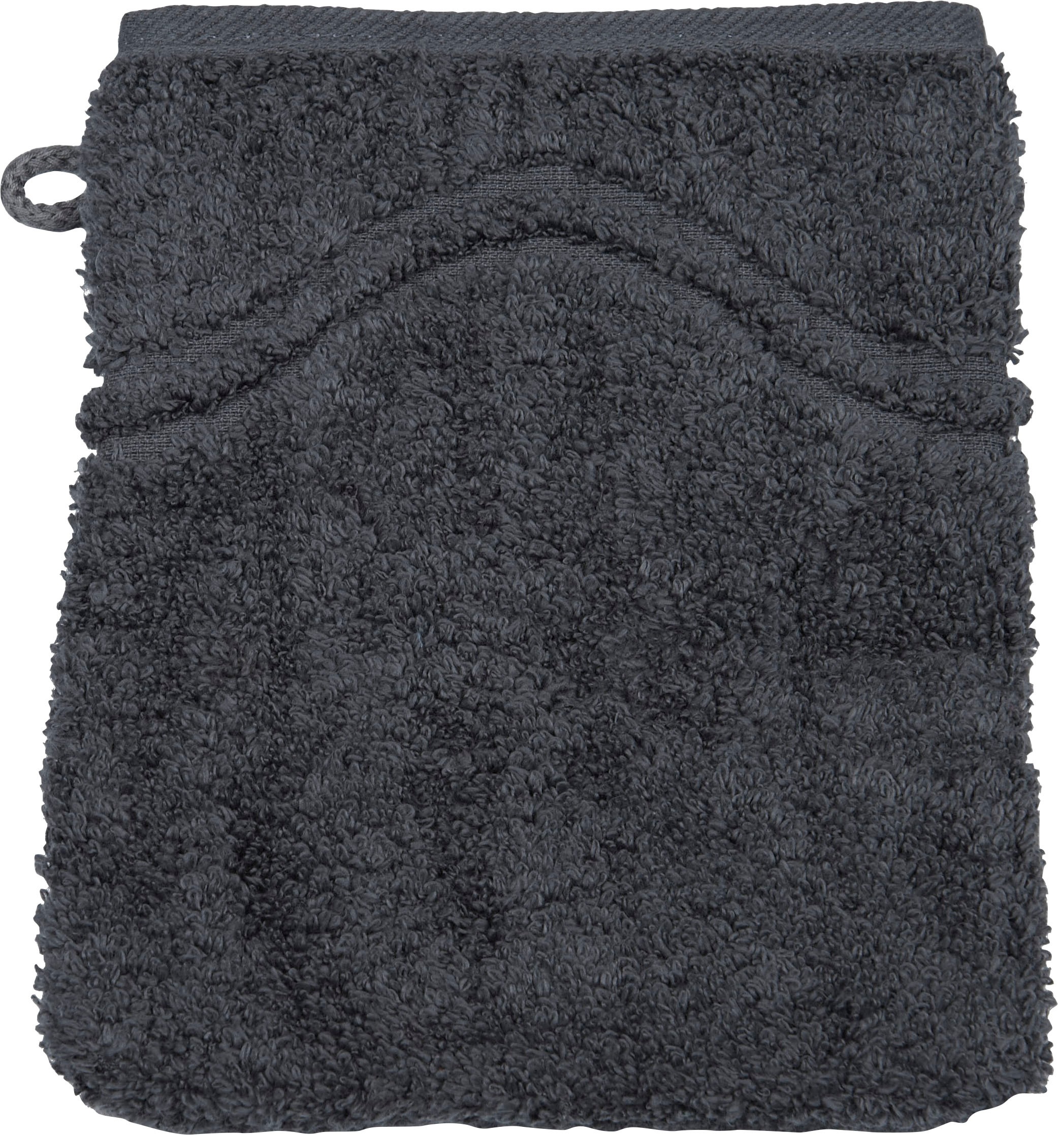 ROSS Waschhandschuh »Cashmere feeling«, (Packung, 6 St.), mit Wellen-Bordüre
