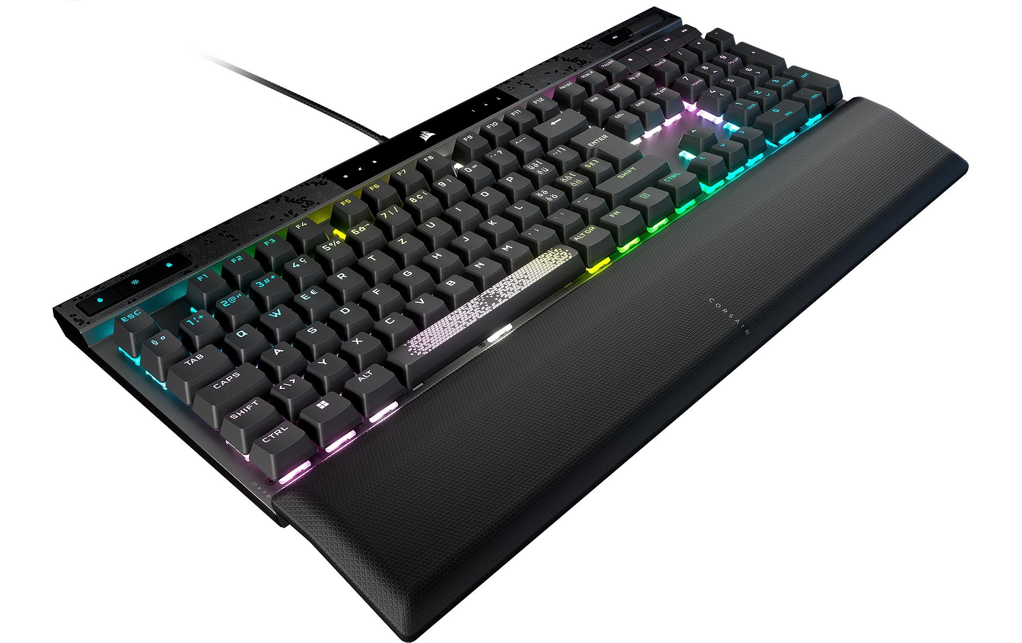 Corsair Gaming-Tastatur »K70 MAX RGB«, (Ziffernblock)