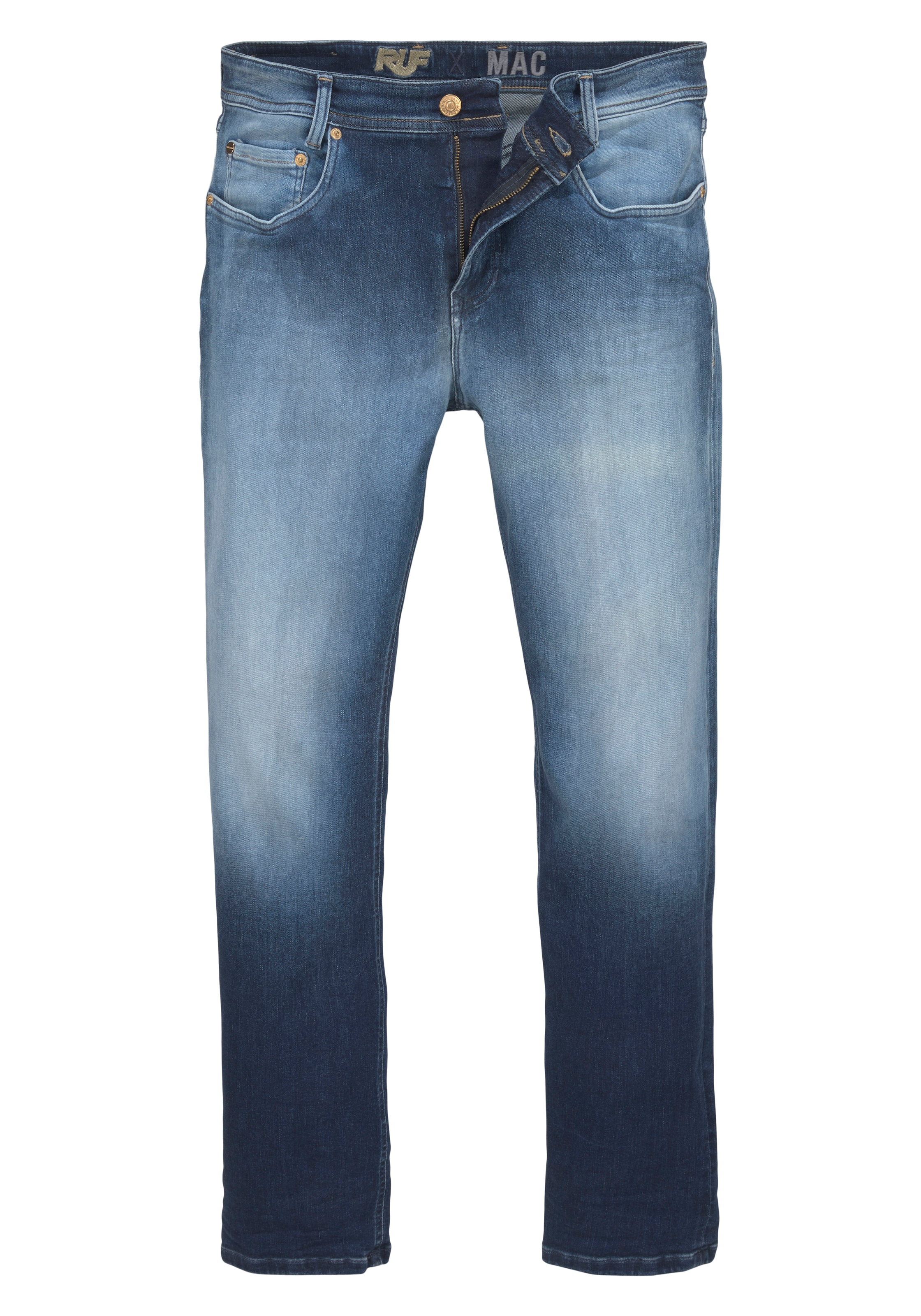 online MAC super elastisch Straight-Jeans »Flexx-Driver«,