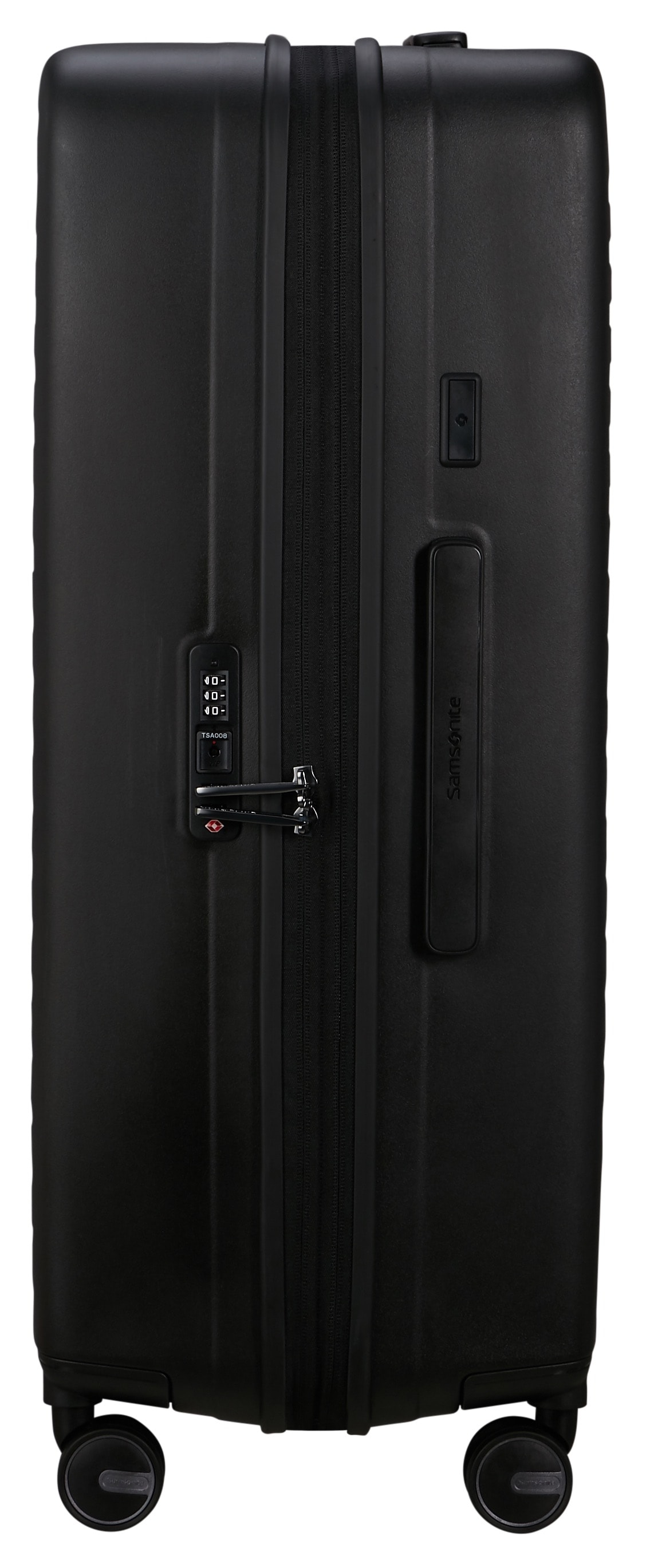 Samsonite Hartschalen-Trolley »RESTACKD, verschiedene Grössen und Farben«, (mit Packtaschen), 4 Rollen, Reisekoffer mit TSA Schloss Volumenerweiterung Packtaschen