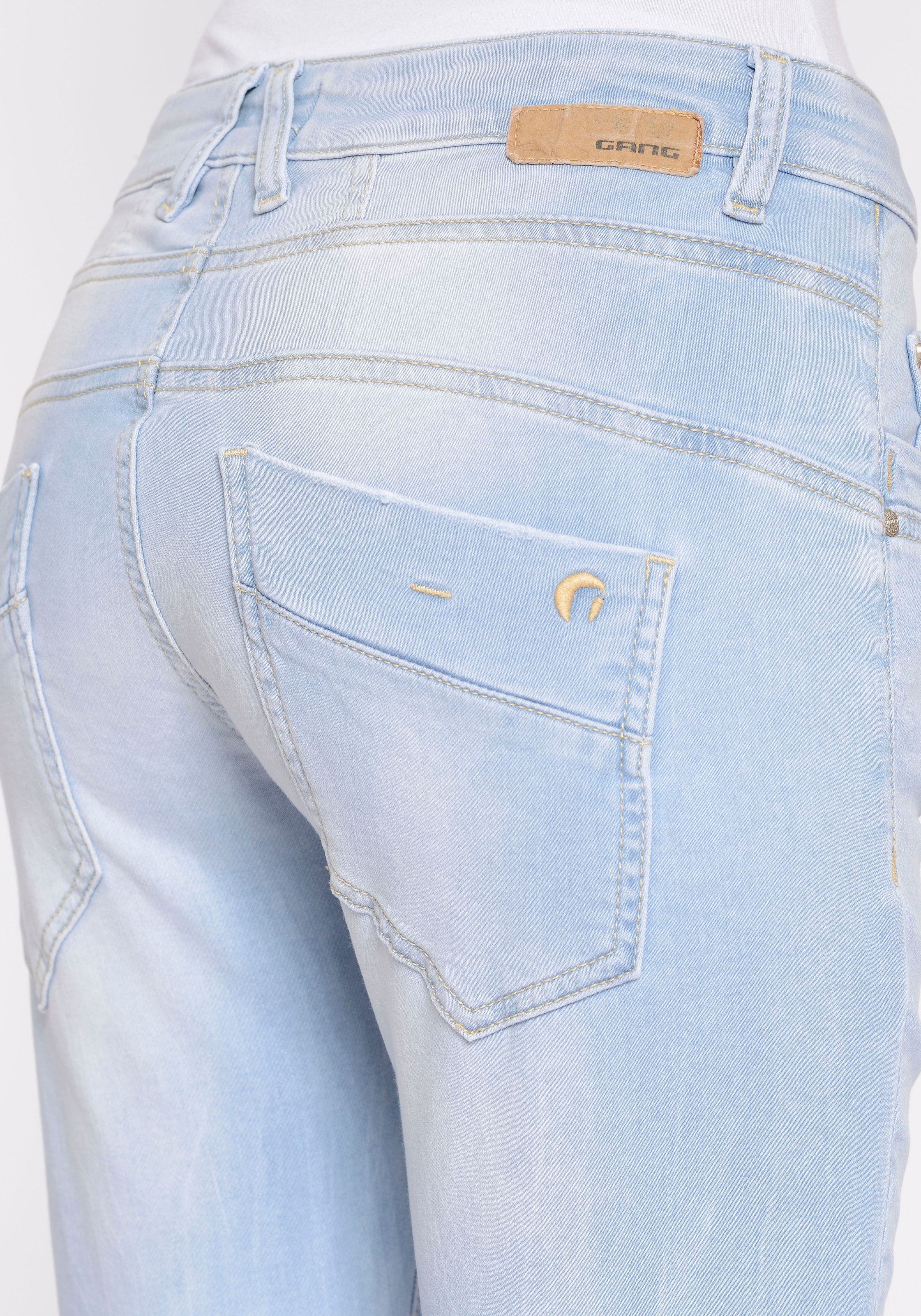 GANG 7/8-Jeans »94GERDA CROPPED«, mit tiefsitzenden Gesässtaschen