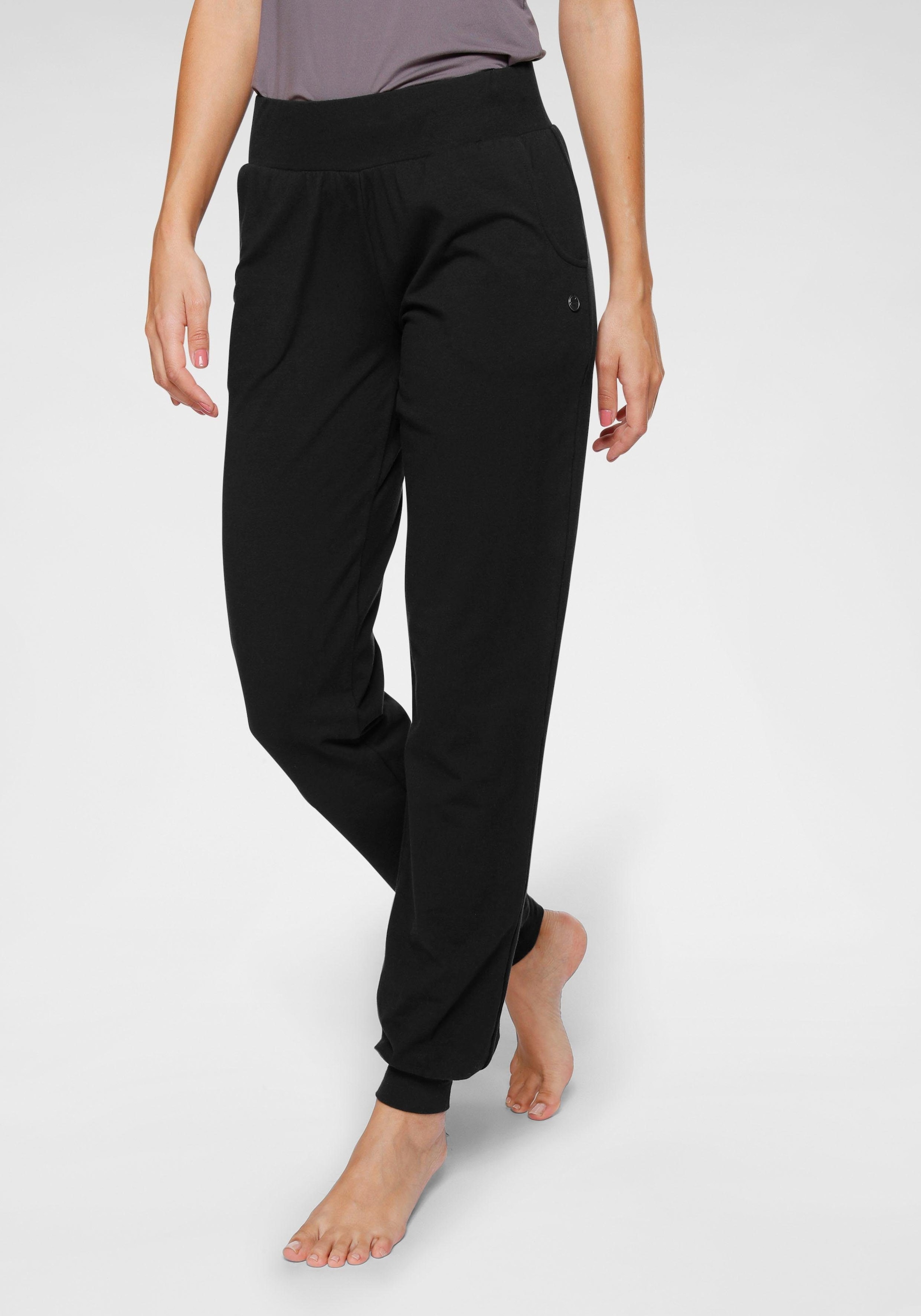 Ocean Sportswear Yogahose »Soulwear - Yoga & Relax Pants - Loose Fit« Seitliche Eingrifftaschen und Bündchen für bequemen Sitz