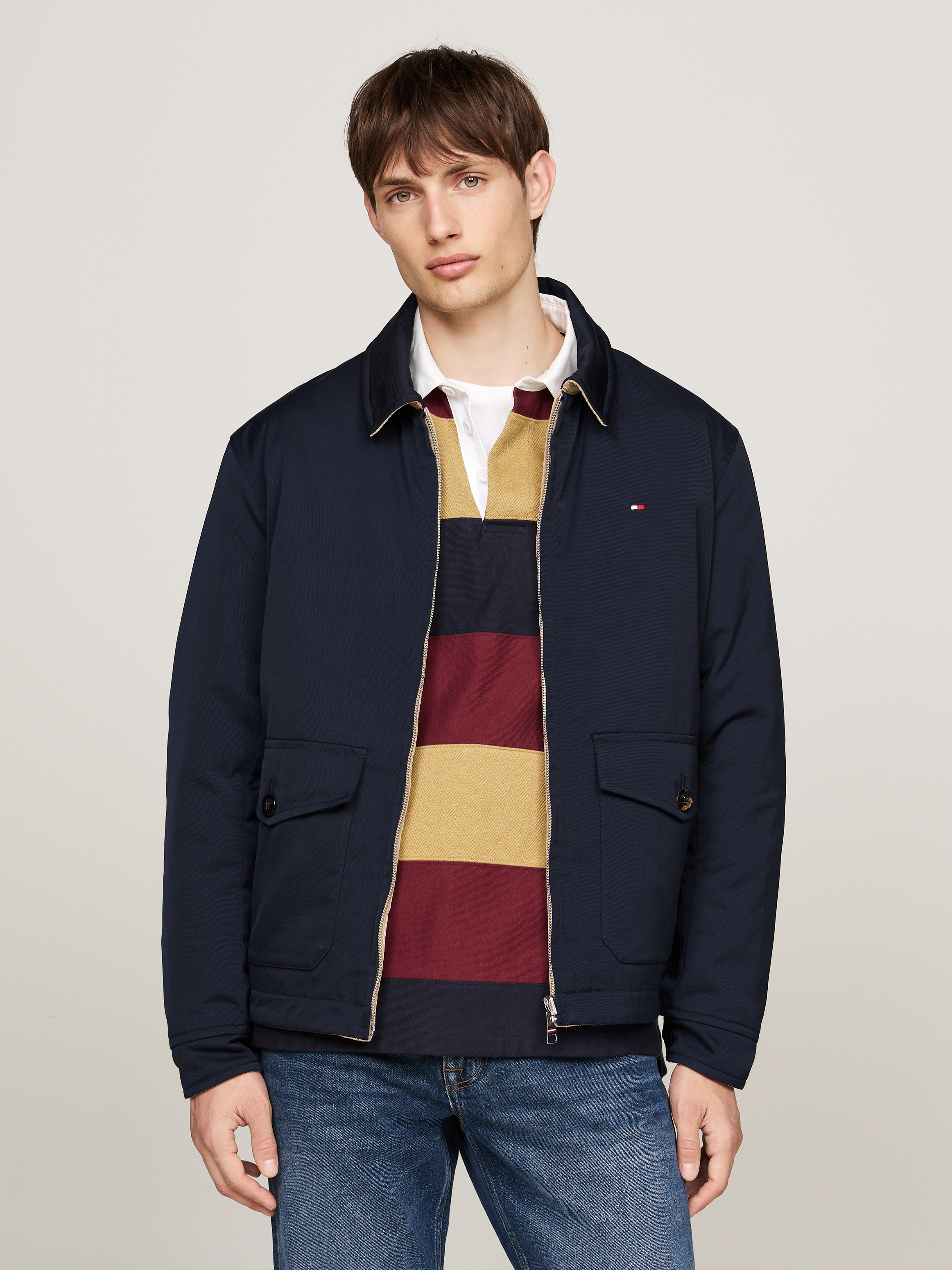 Tommy Hilfiger Wendejacke »REVERSIBLE IVY JACKET«, von beiden Seiten tragbar