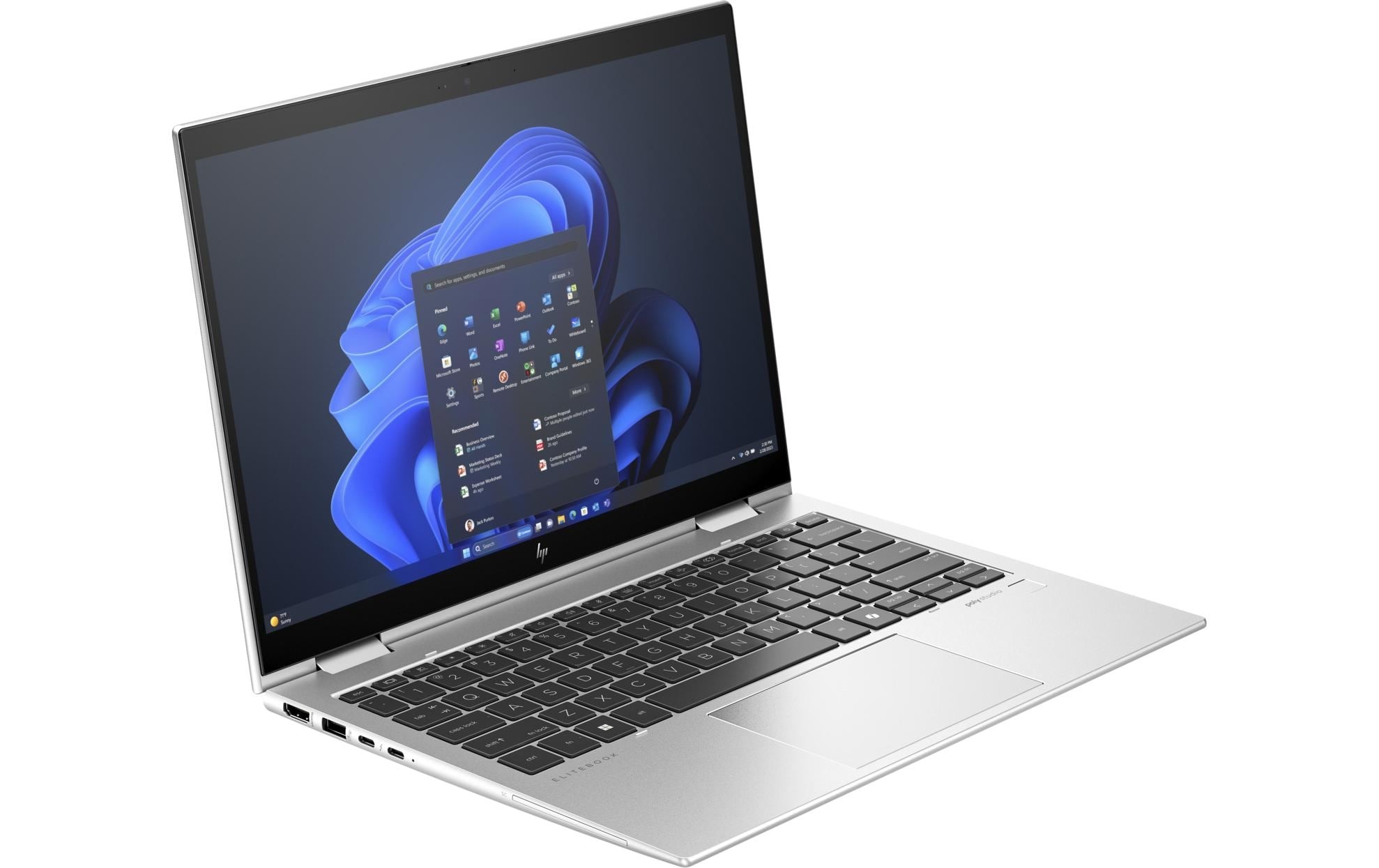 HP Business-Notebook »Elite x360 830 G11 970R4ET SureView Reflect«, 33,64 cm, / 13,3 Zoll, Intel, Core Ultra 7, 512 GB SSD